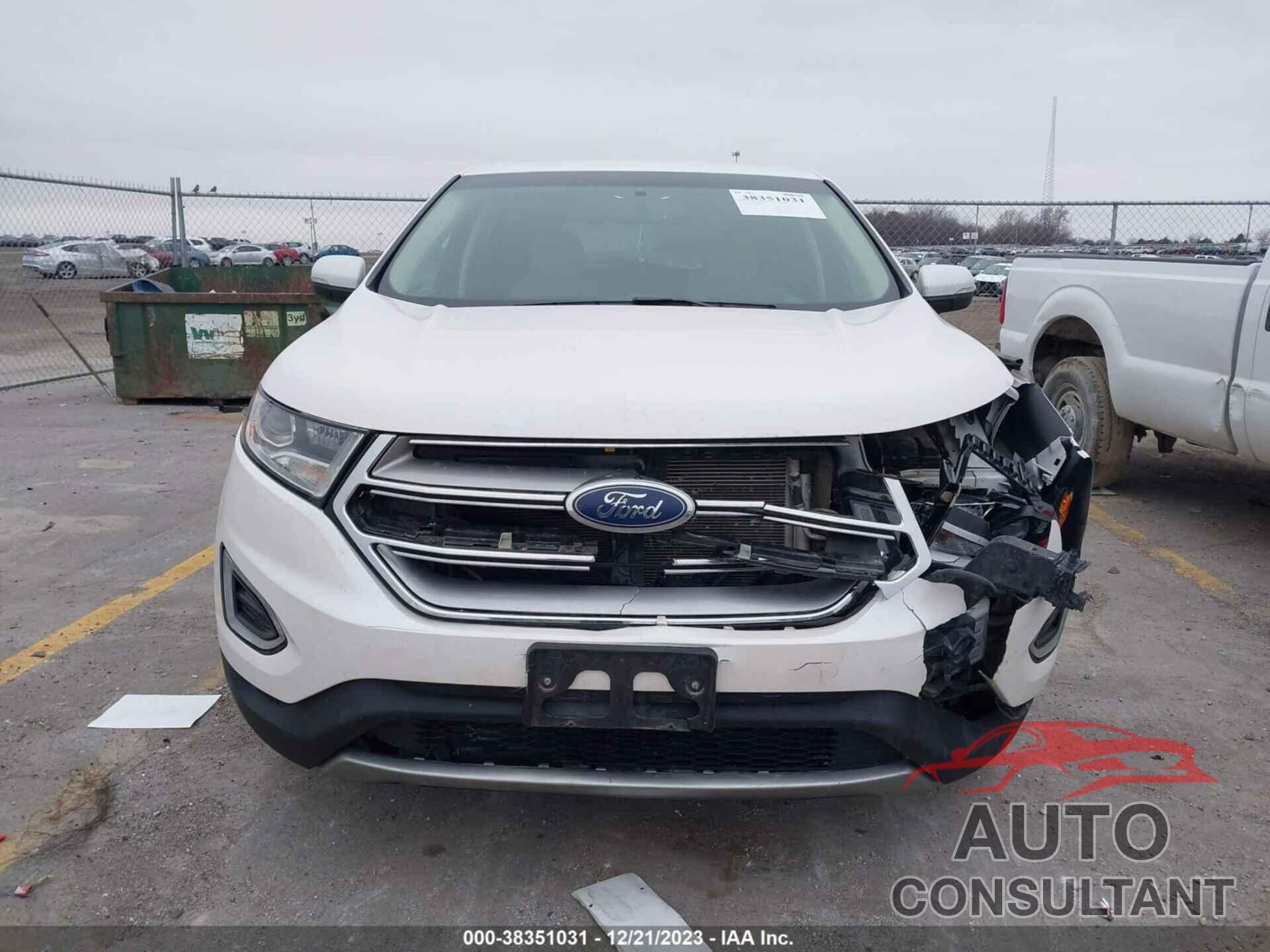 FORD EDGE 2017 - 2FMPK4J92HBB41381