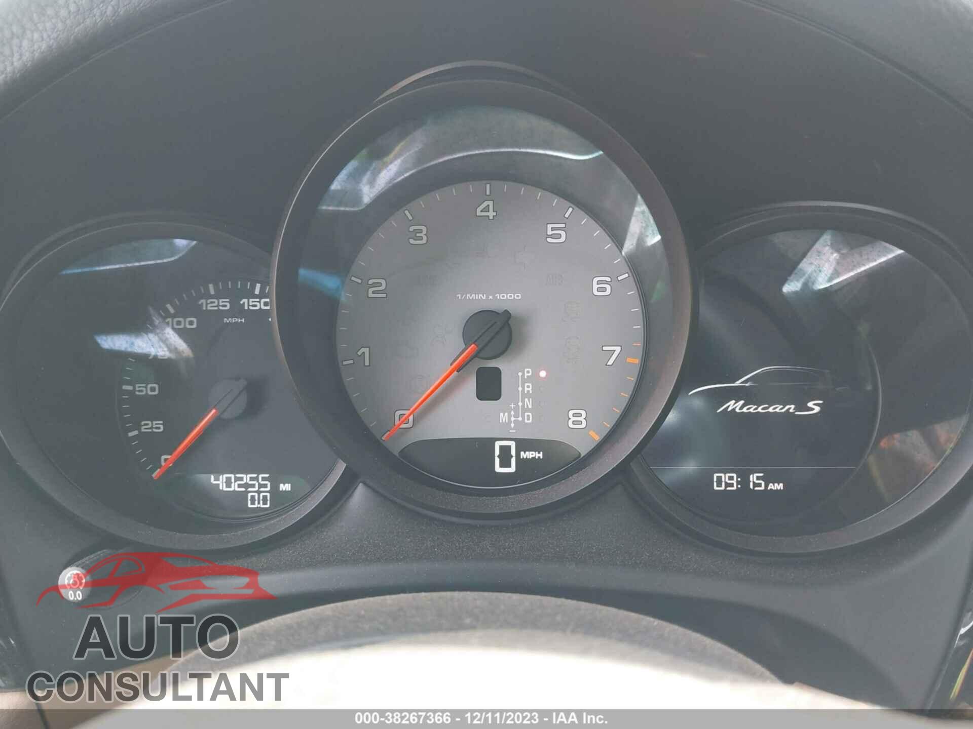 PORSCHE MACAN 2018 - WP1AB2A55JLB35218