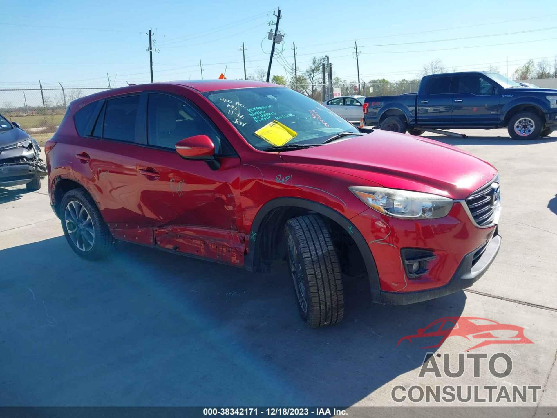 MAZDA CX-5 2016 - JM3KE2DY6G0770551