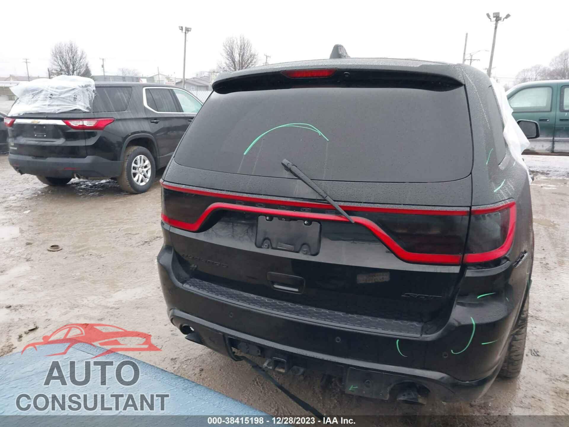 DODGE DURANGO 2018 - 1C4SDJGJ7JC444557