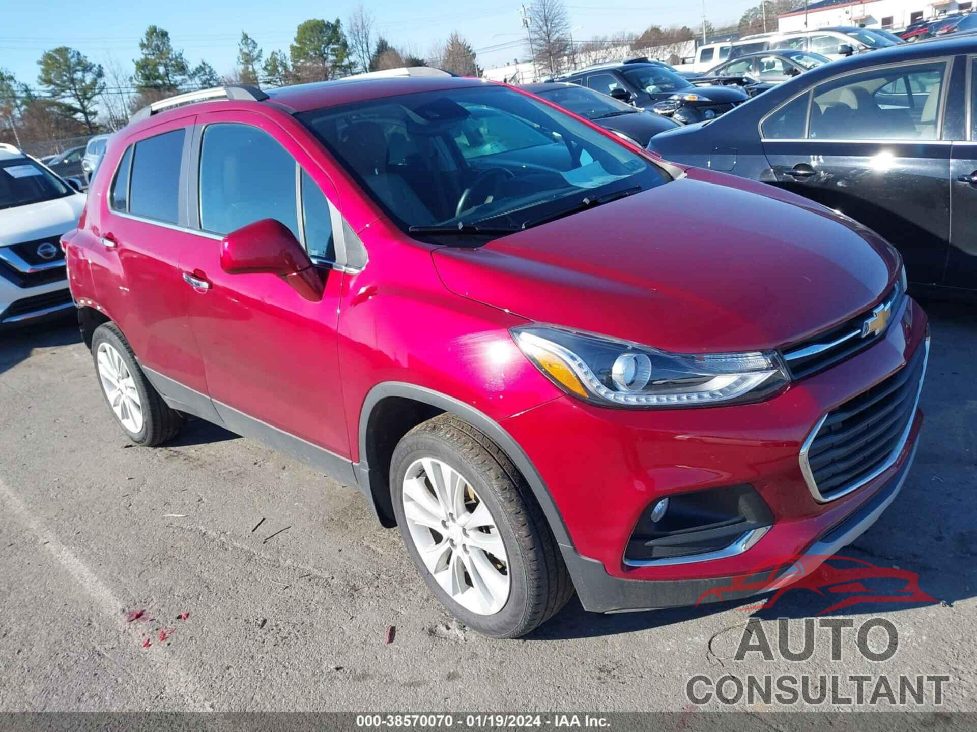 CHEVROLET TRAX 2018 - 3GNCJRSB8JL173984