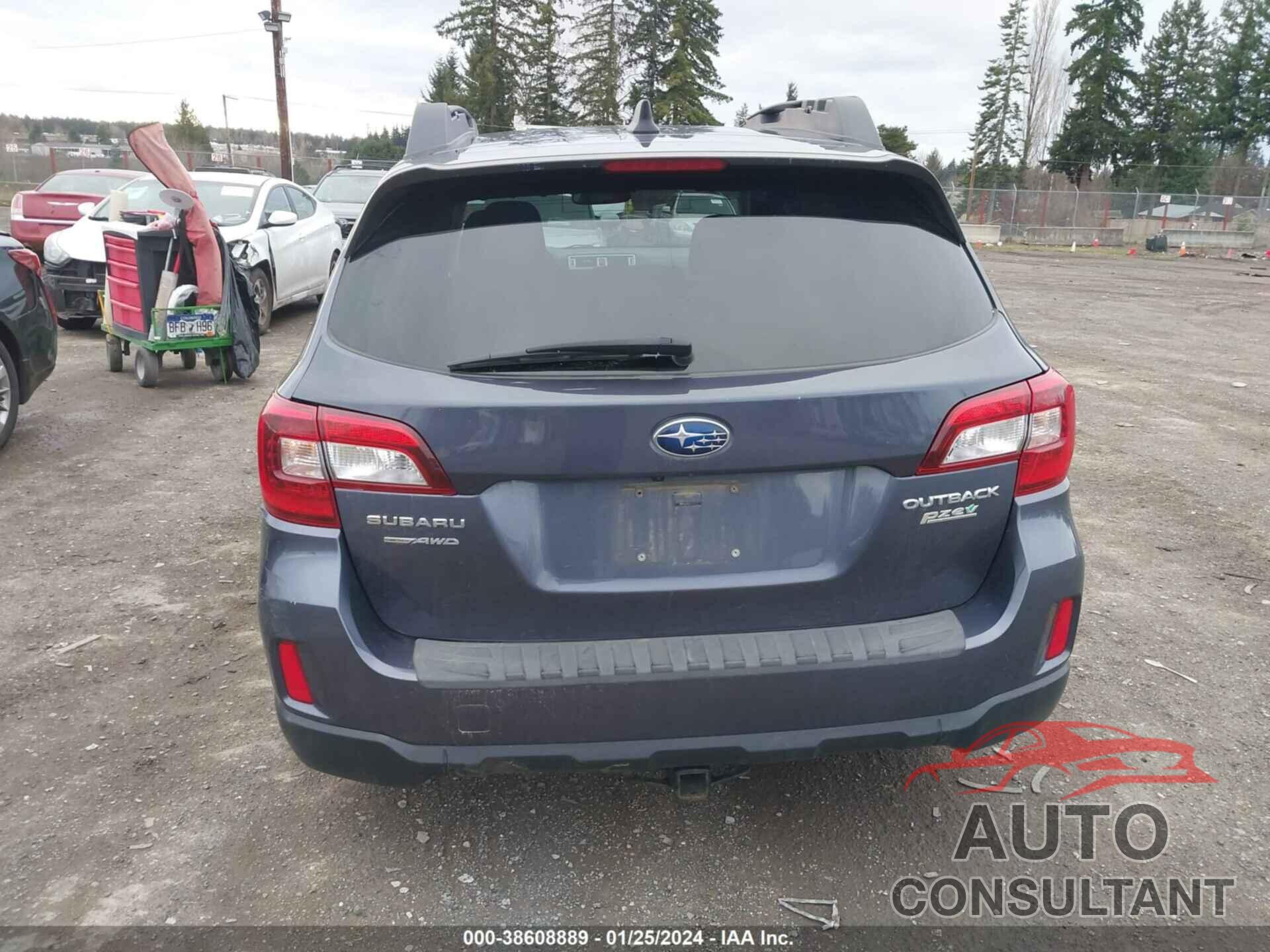 SUBARU OUTBACK 2016 - 4S4BSADC8G3280431