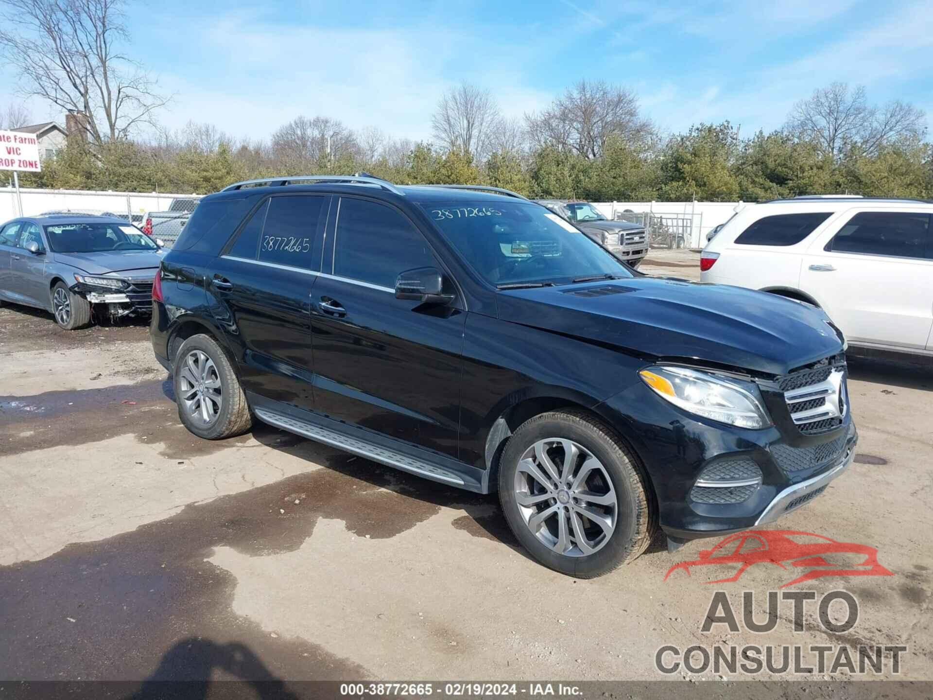 MERCEDES-BENZ GLE 350 2017 - 4JGDA5JB7HA853721