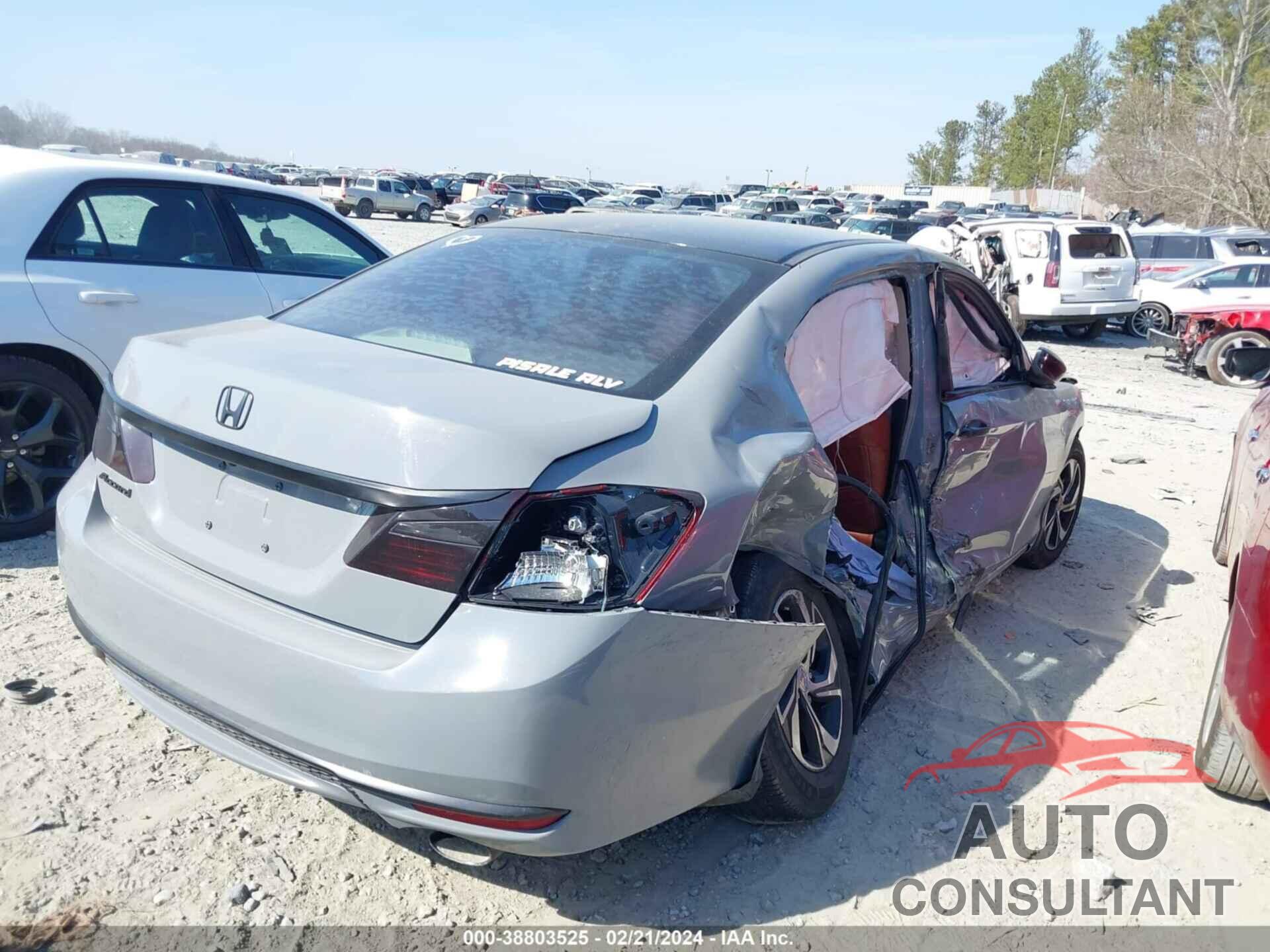 HONDA ACCORD 2016 - 1HGCR2F31GA031053