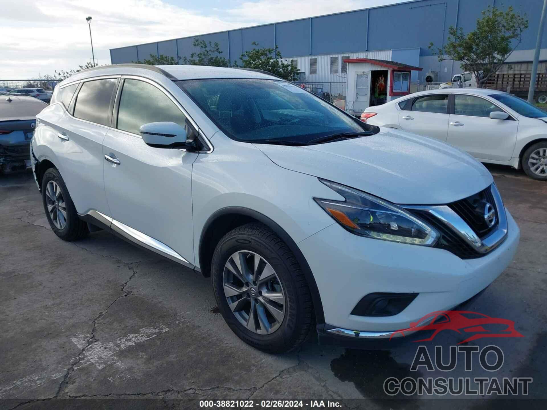 NISSAN MURANO 2018 - 5N1AZ2MH6JN191784