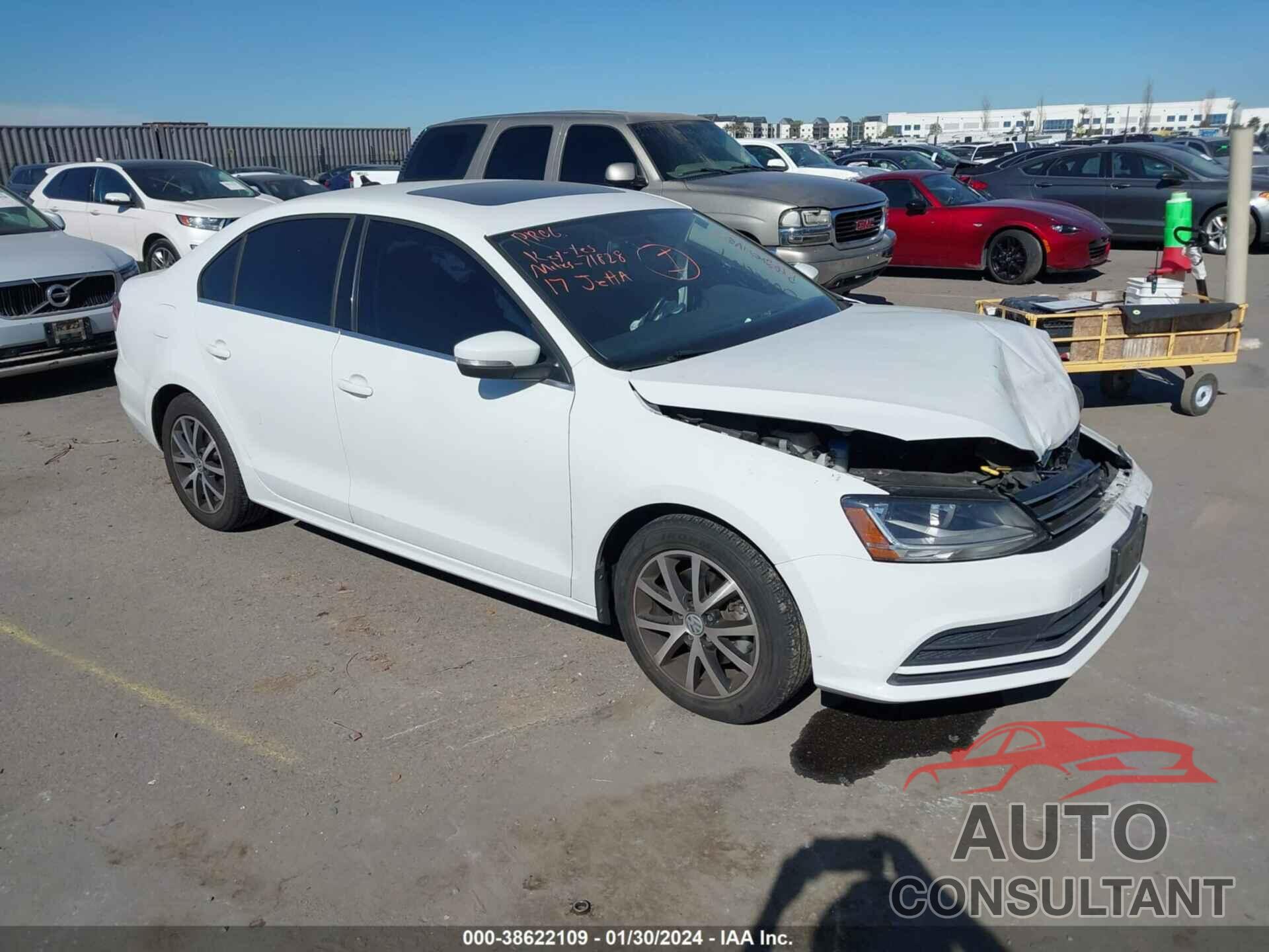 VOLKSWAGEN JETTA 2017 - 3VWDB7AJ9HM398794