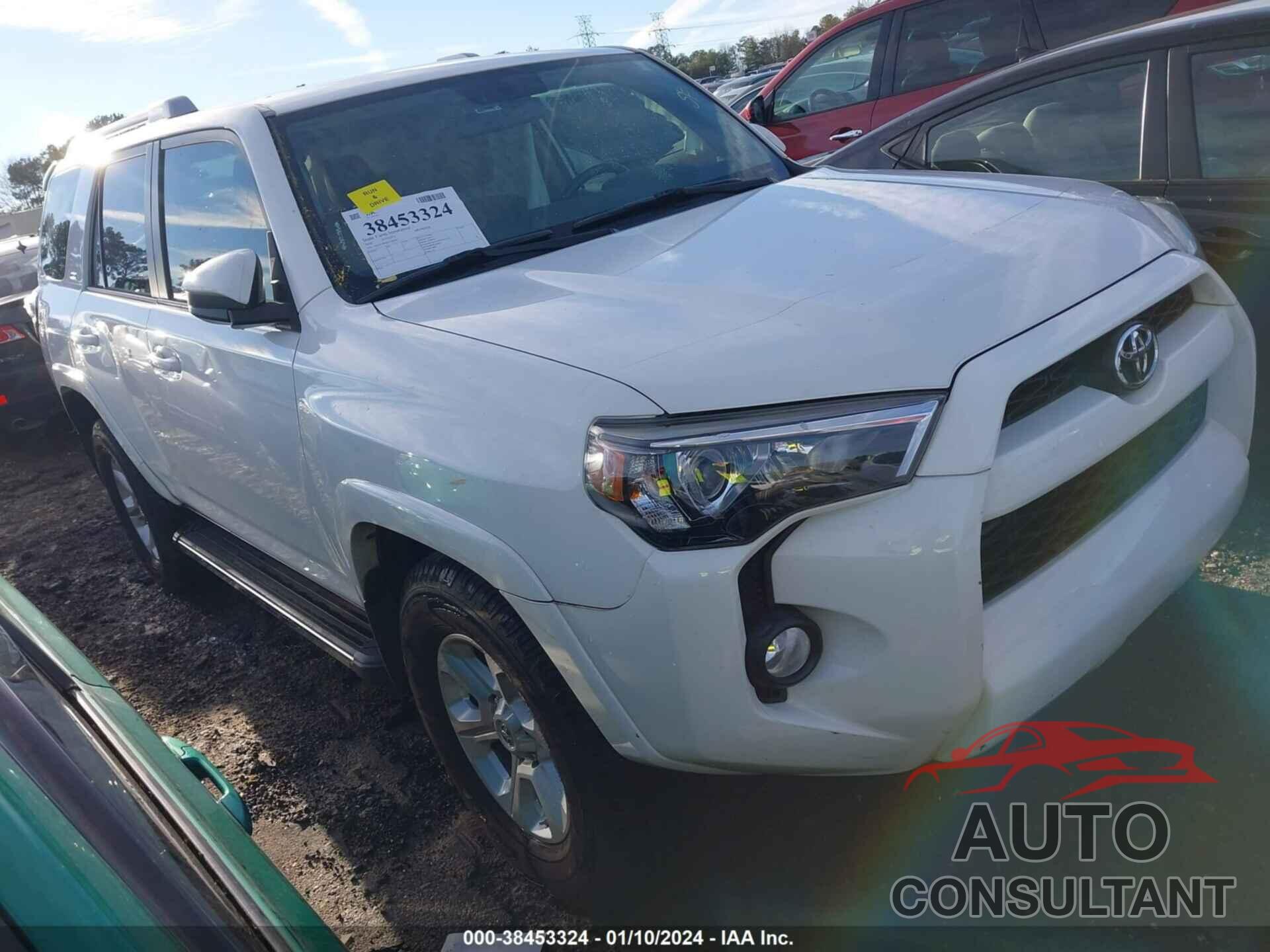 TOYOTA 4RUNNER 2016 - JTEZU5JR4G5126201