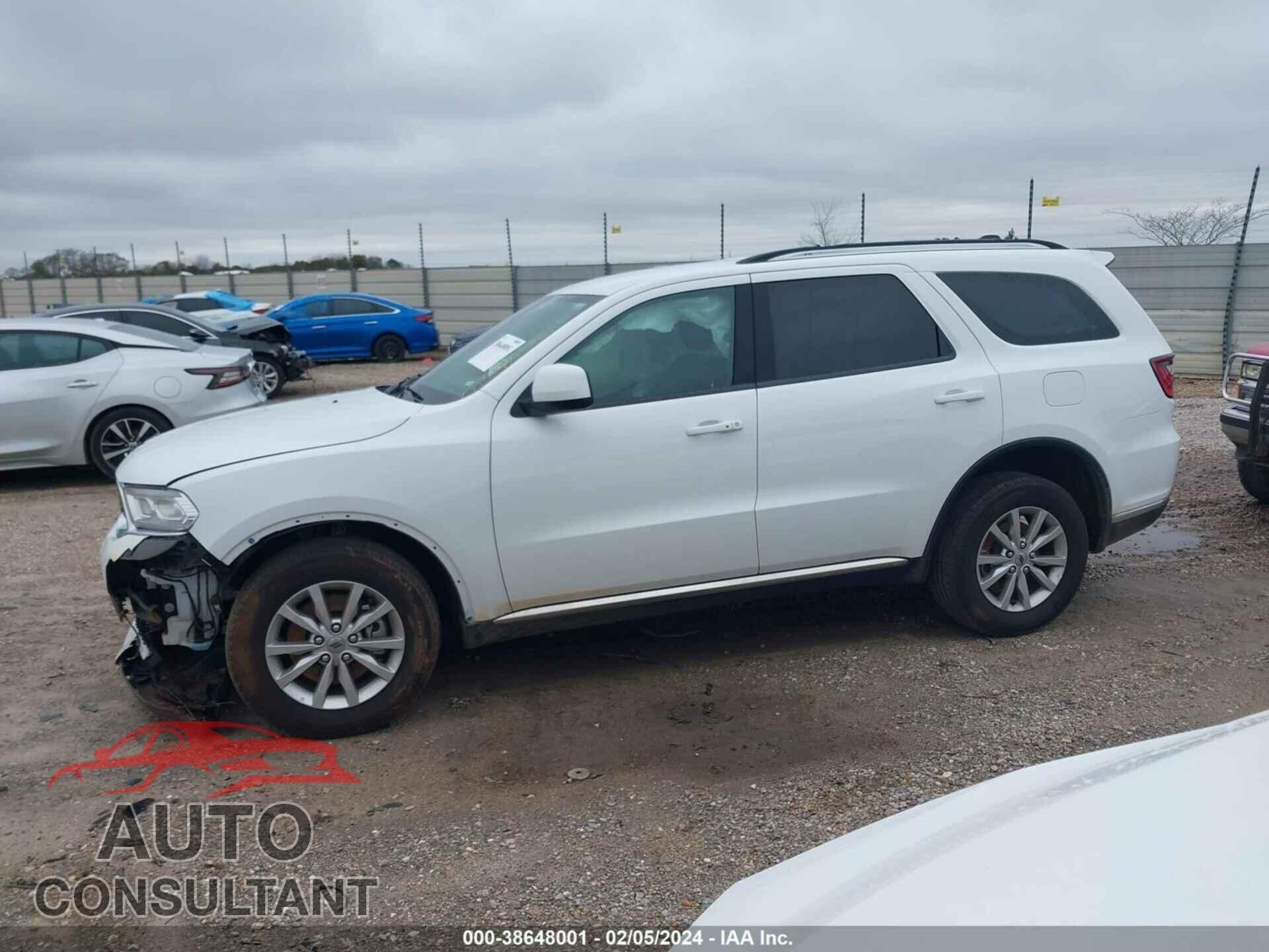 DODGE DURANGO 2022 - 1C4RDJAG2NC227368