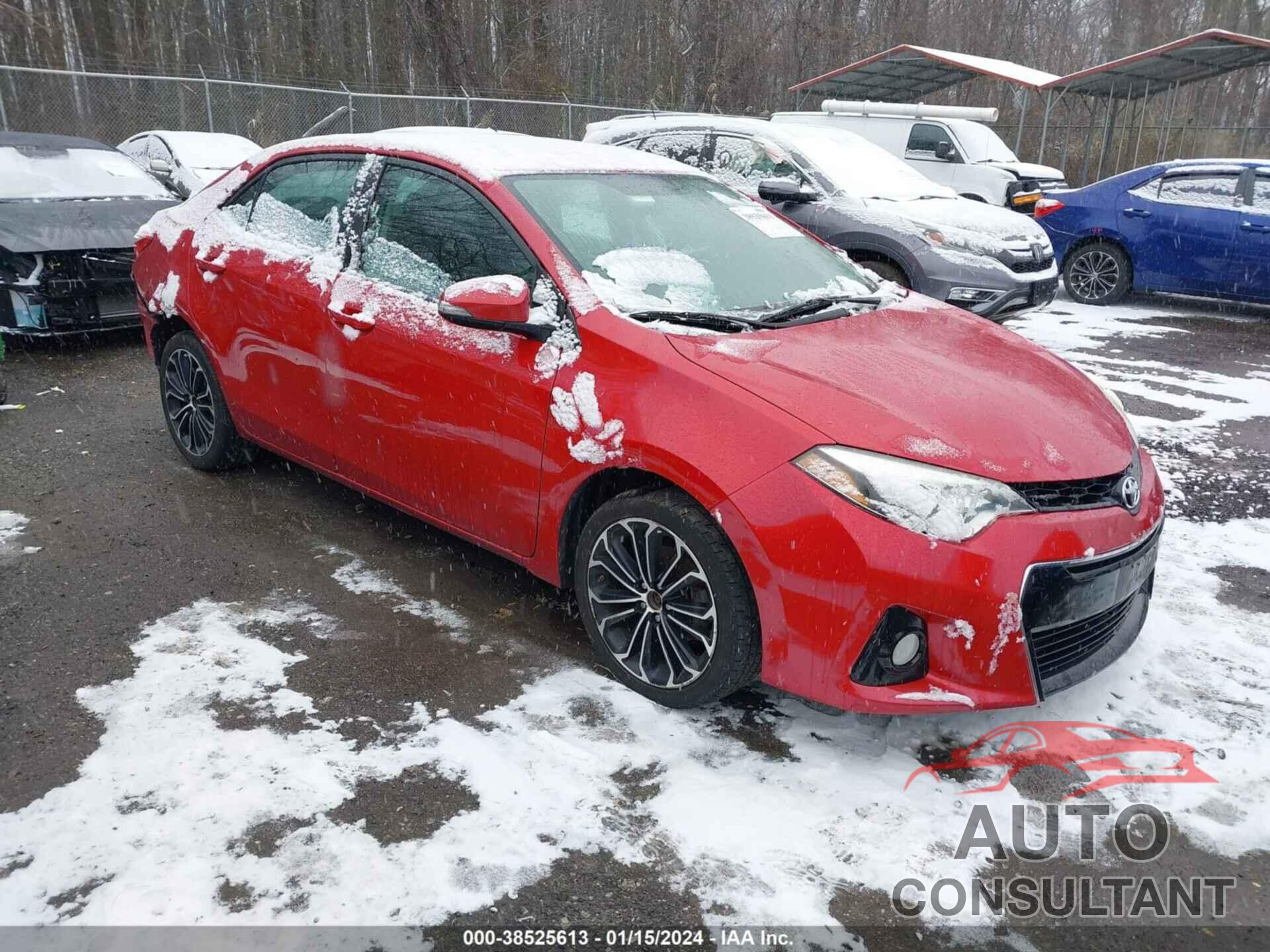 TOYOTA COROLLA 2016 - 2T1BURHE8GC617535
