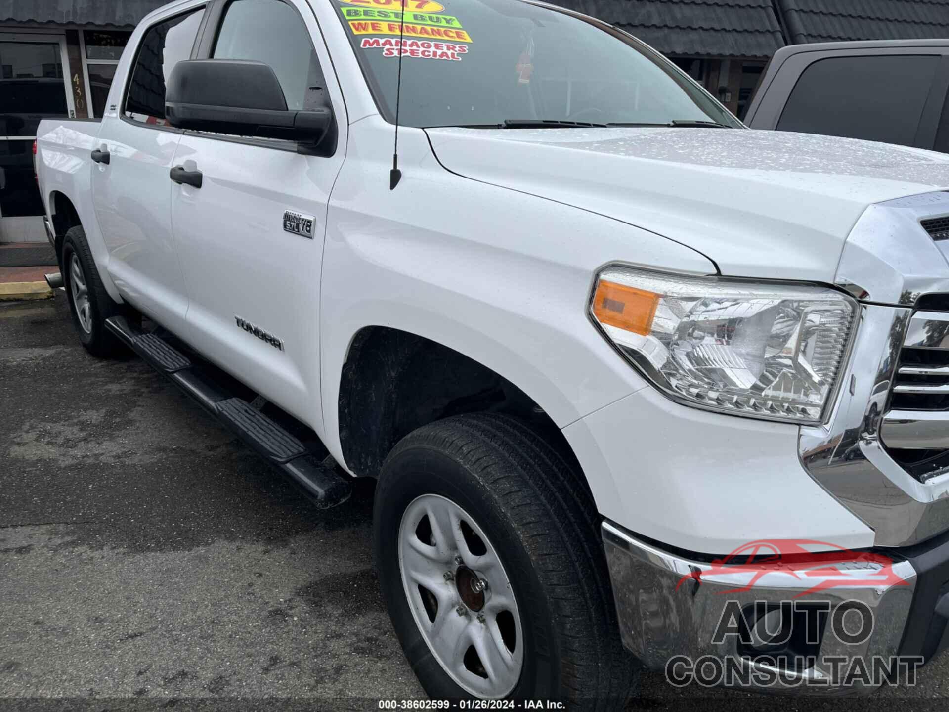 TOYOTA TUNDRA 2017 - 5TFEY5F13HX222322