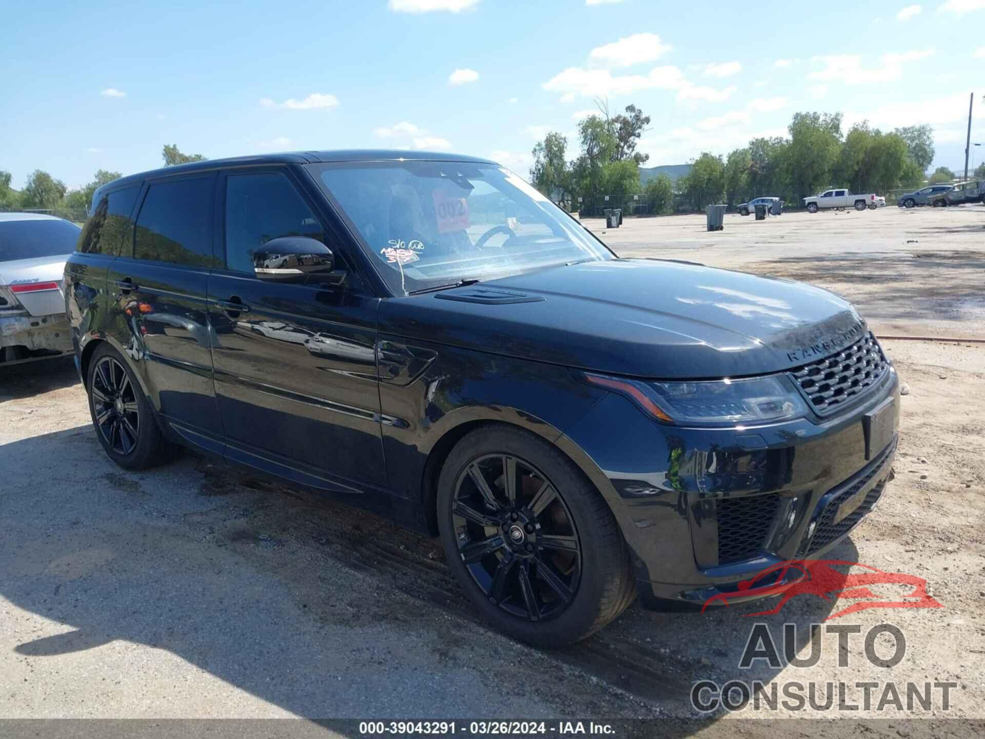 LAND ROVER RANGE ROVER SPORT 2021 - SALWR2SU1MA774830