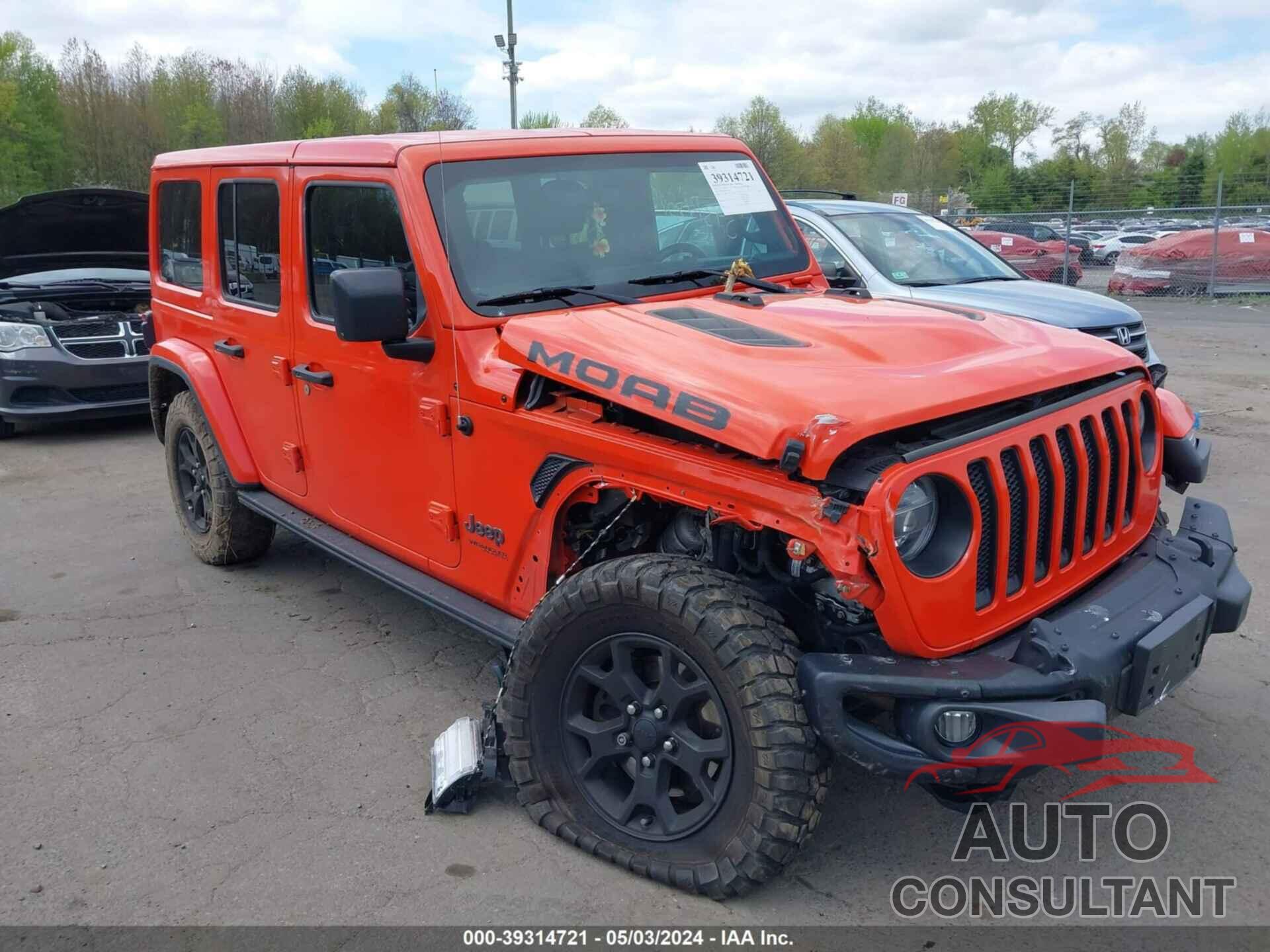 JEEP WRANGLER UNLIMITED 2019 - 1C4HJXEG8KW534667
