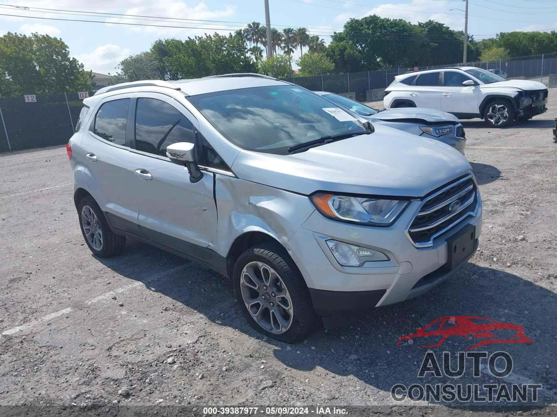 FORD ECOSPORT 2020 - MAJ6S3KL2LC352695