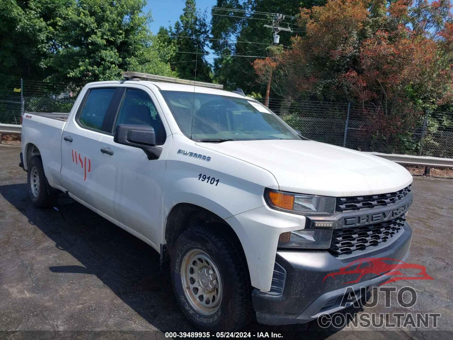CHEVROLET SILVERADO 1500 2019 - 1GCUYAEF4KZ371223