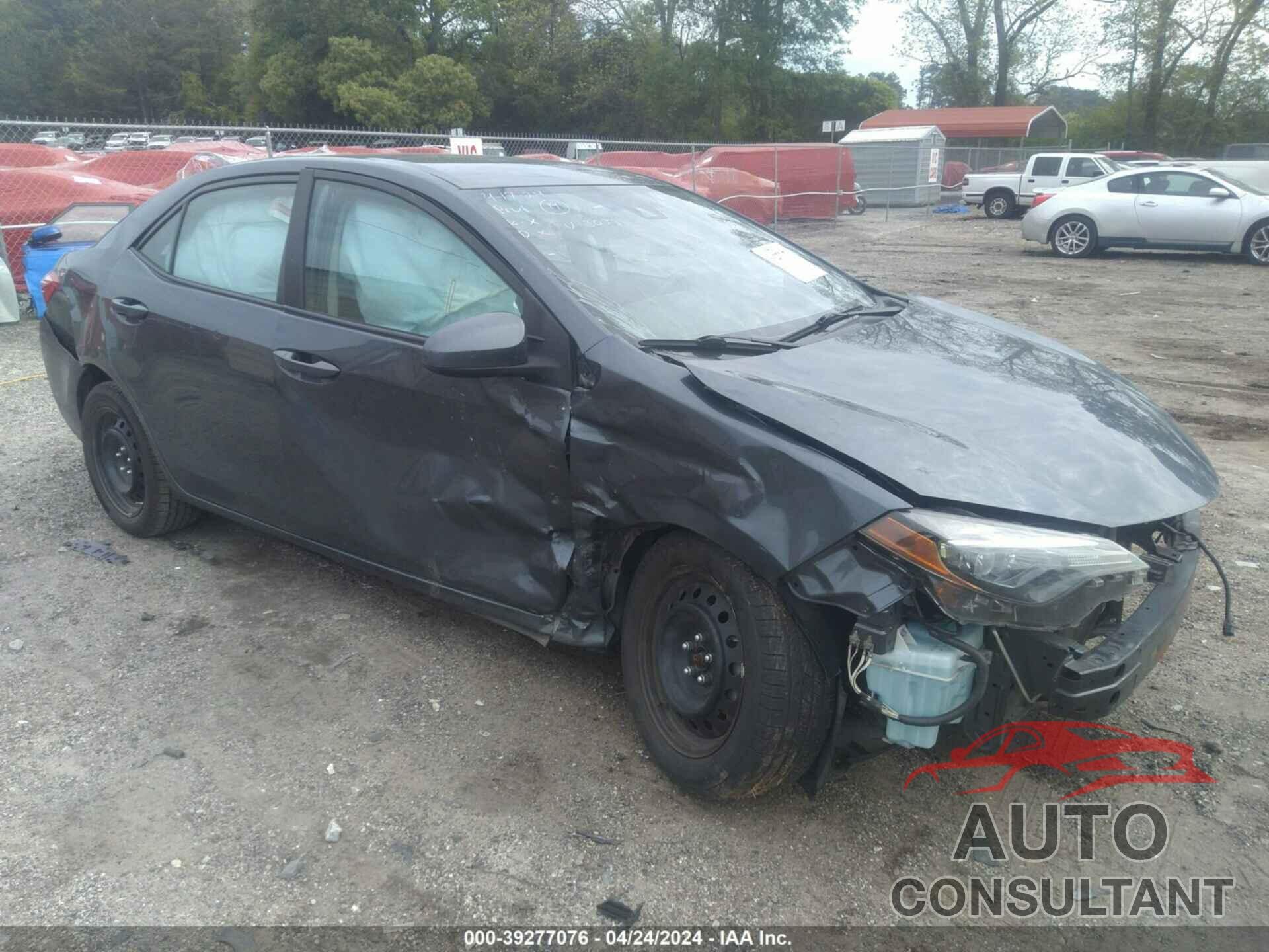 TOYOTA COROLLA 2019 - 2T1BURHE6KC133033