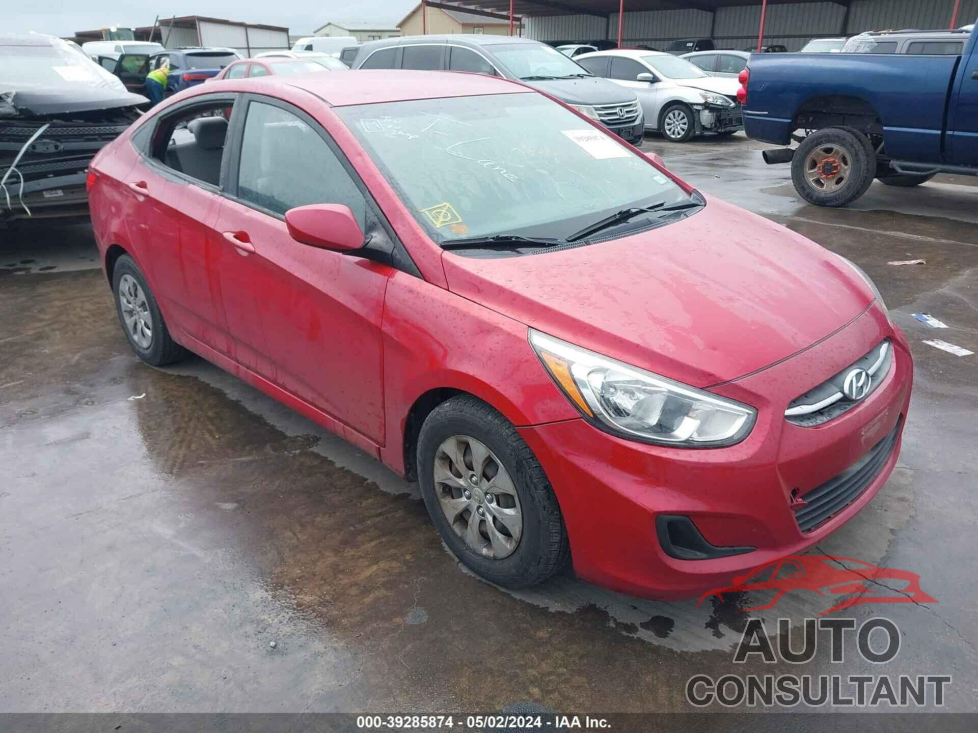 HYUNDAI ACCENT 2017 - KMHCT4AE3HU215961