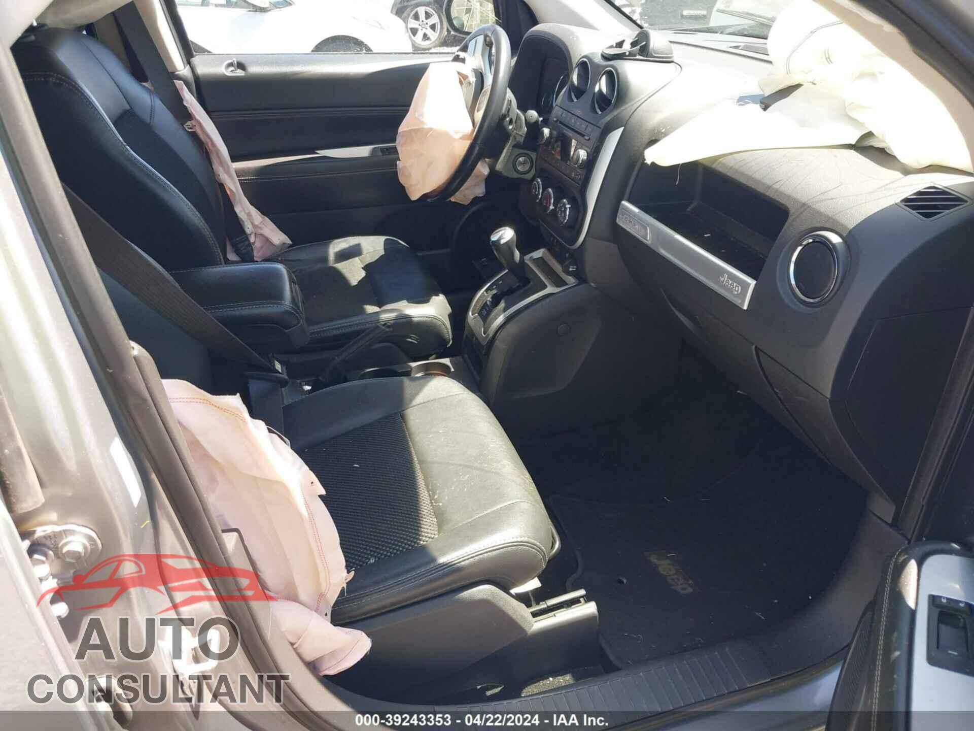 JEEP COMPASS 2017 - 1C4NJDEB0HD163501