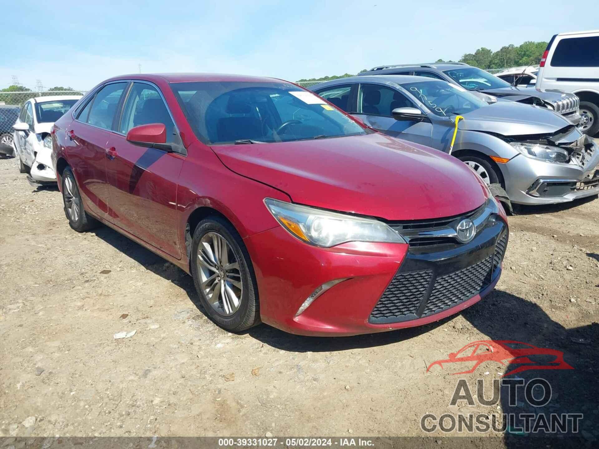 TOYOTA CAMRY 2016 - 4T1BF1FK2GU605514