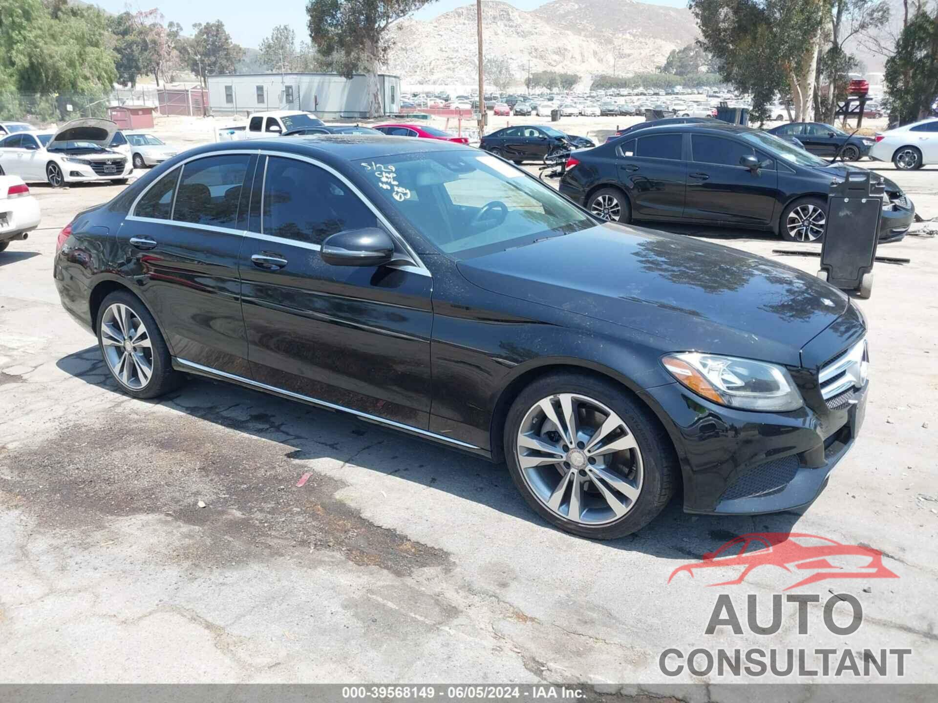 MERCEDES-BENZ C 300 2016 - 55SWF4JB5GU128115