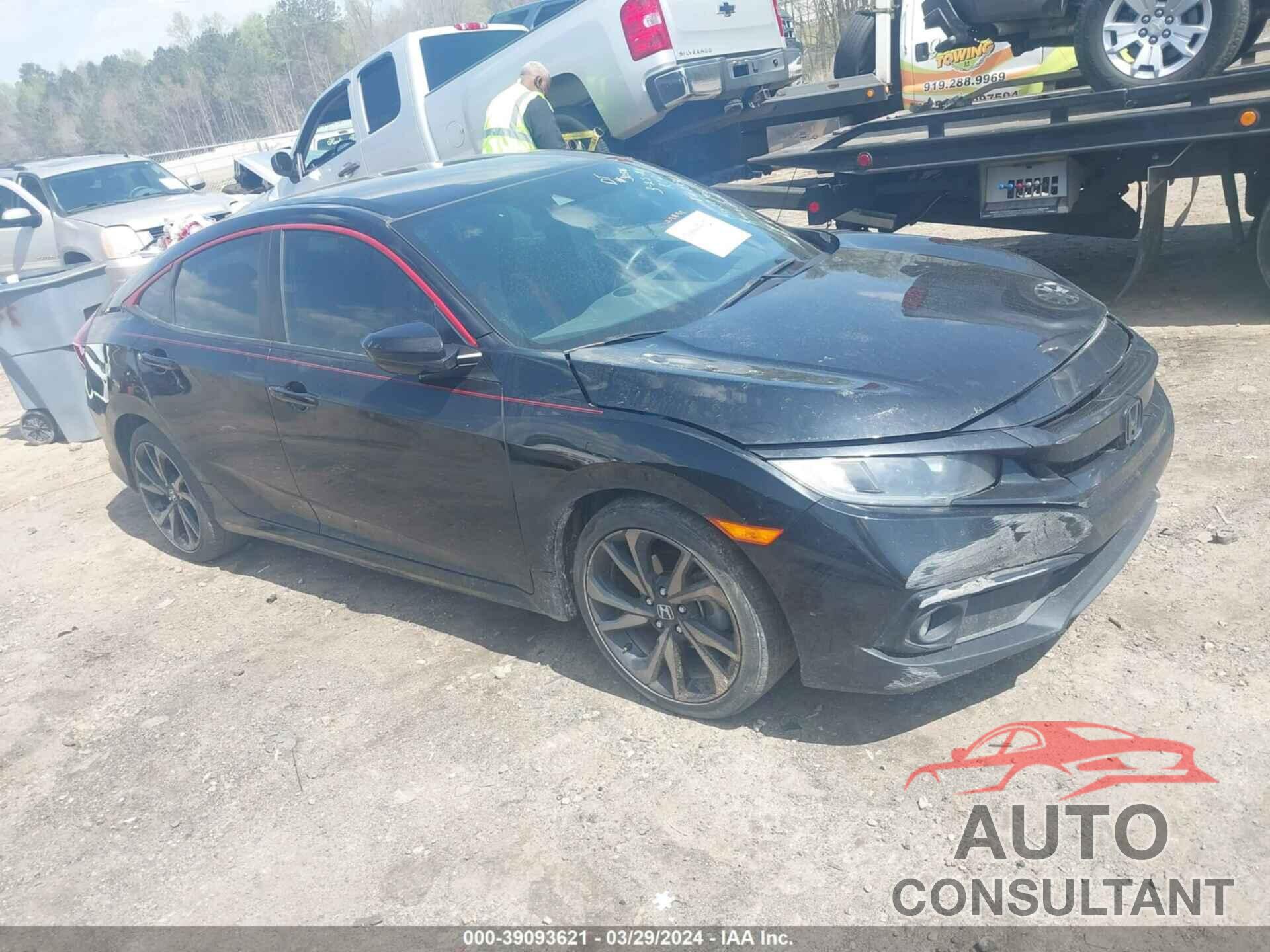 HONDA CIVIC 2019 - 2HGFC2F84KH600336