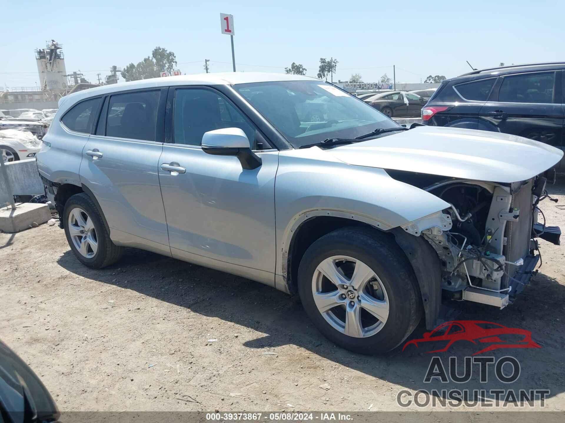 TOYOTA HIGHLANDER 2020 - 5TDCZRAH6LS506672