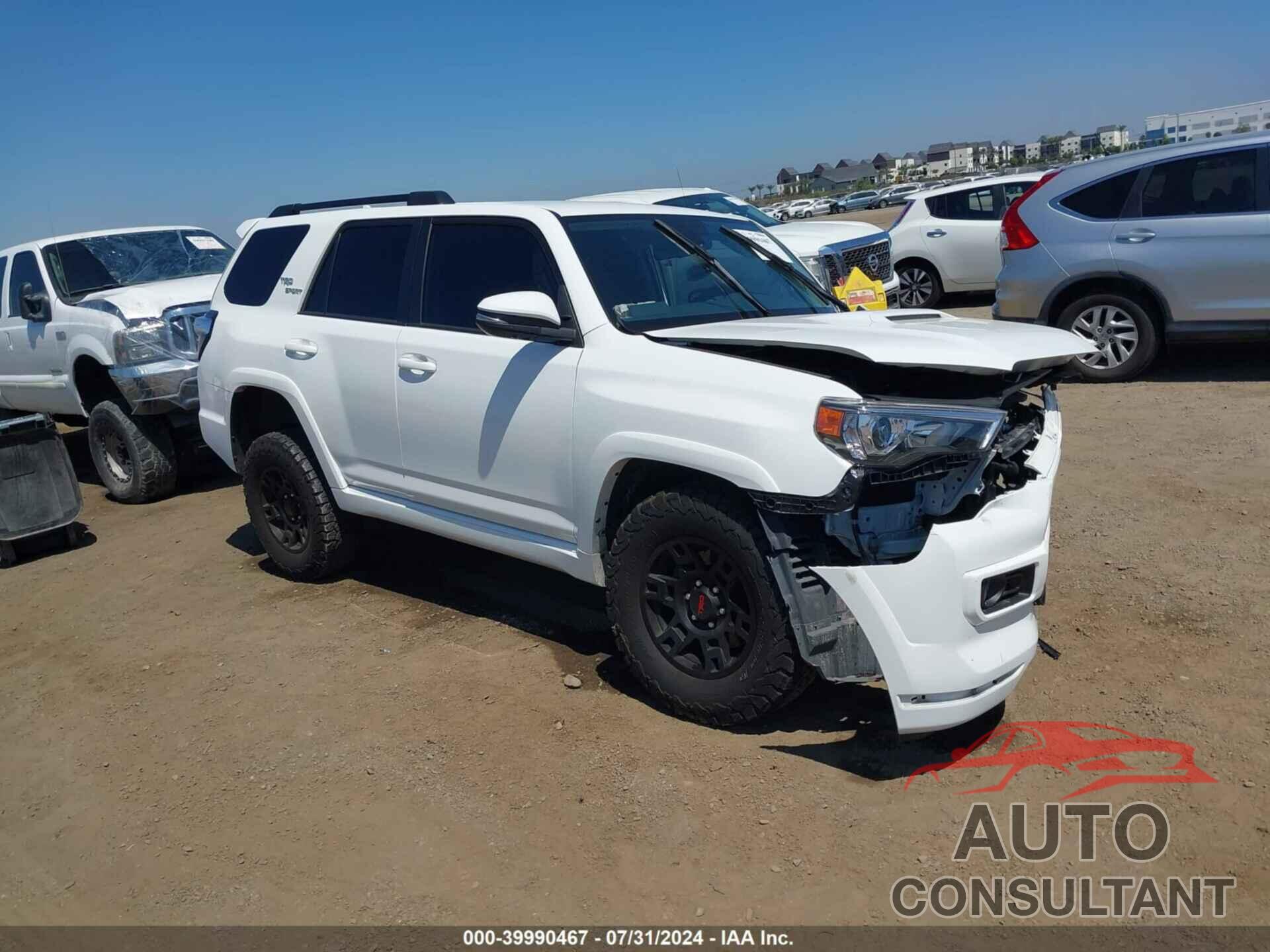 TOYOTA 4RUNNER 2022 - JTEAU5JR1N5256902