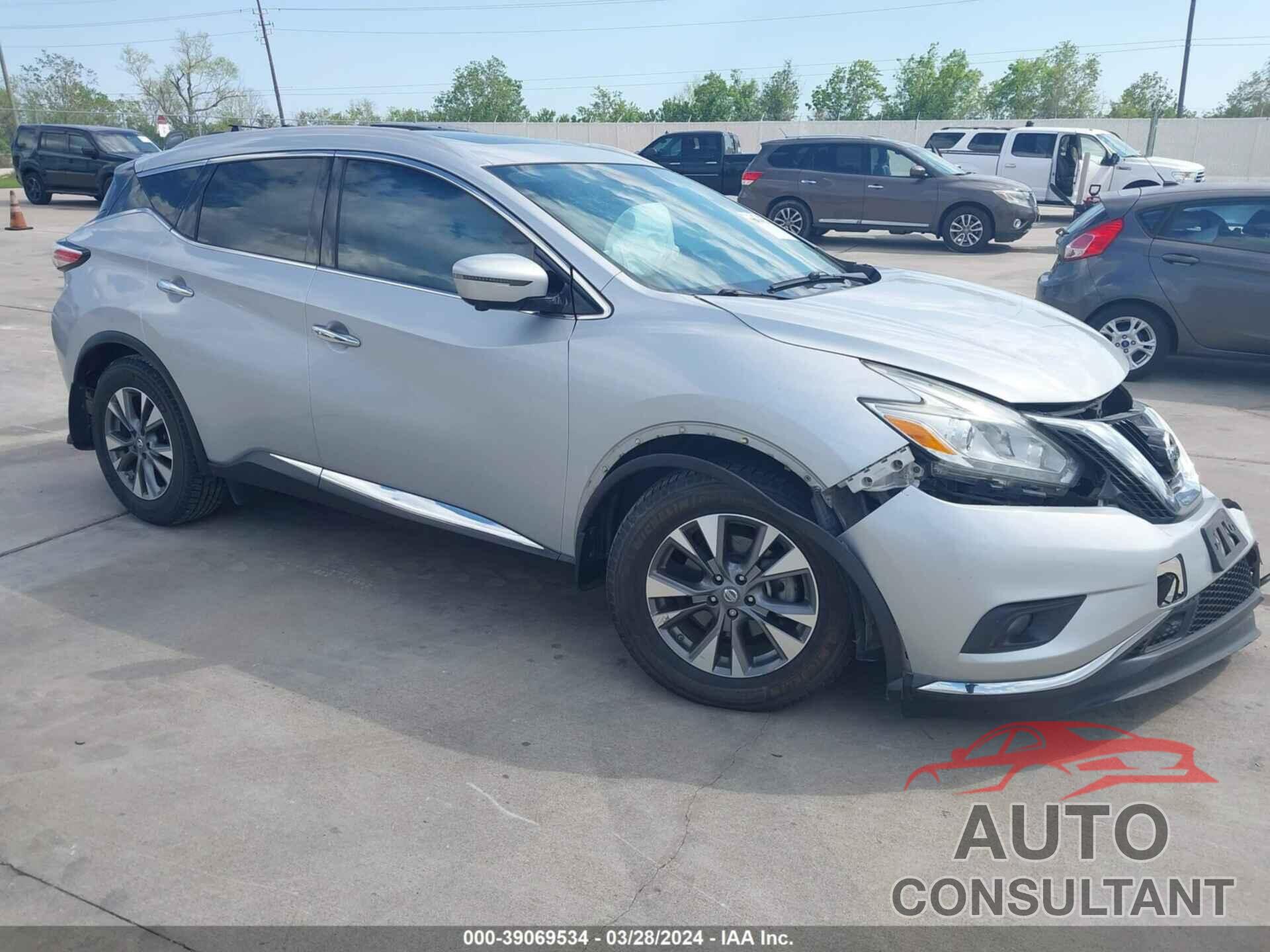 NISSAN MURANO 2017 - 5N1AZ2MG4HN119659