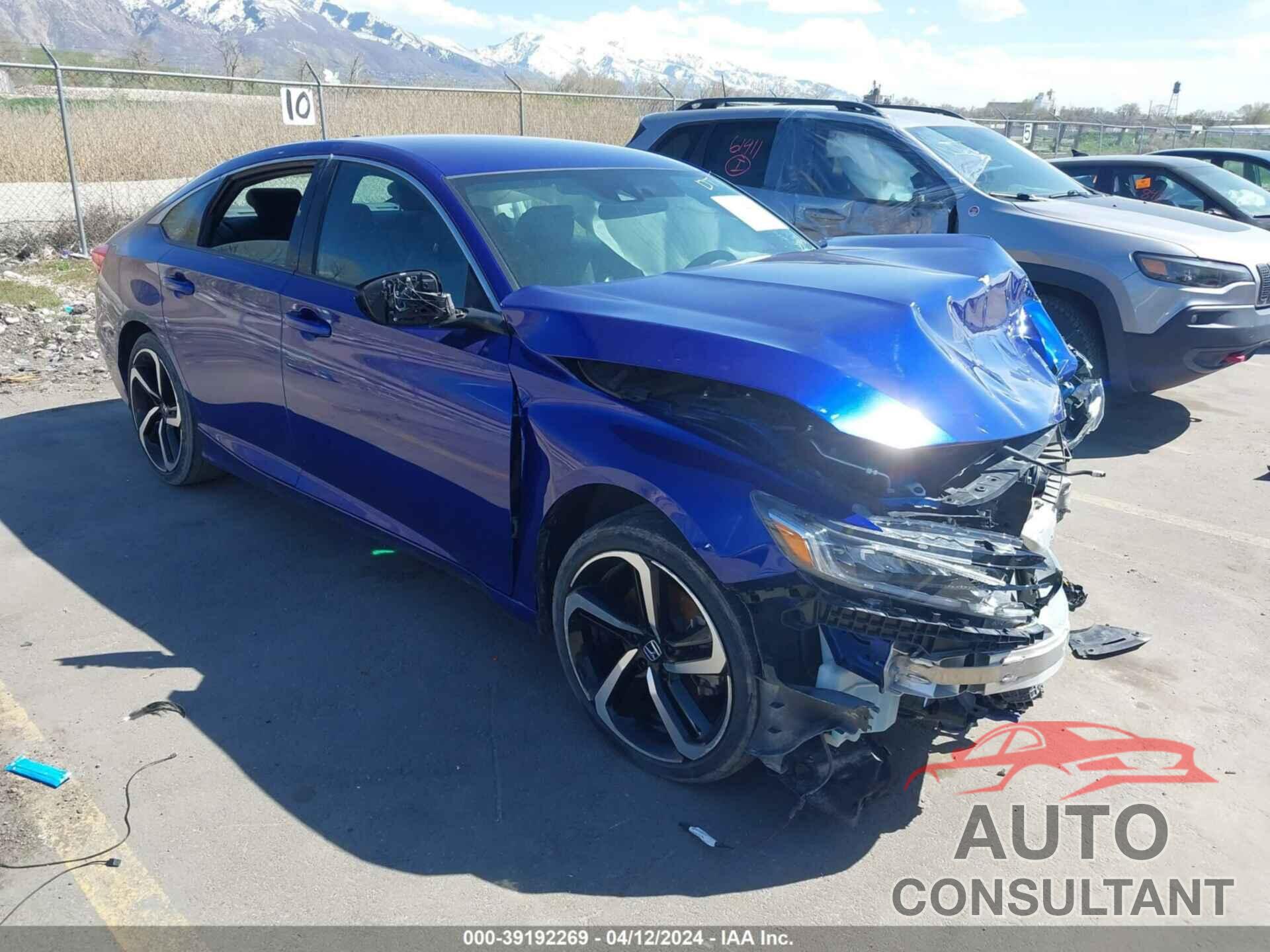 HONDA ACCORD 2019 - 1HGCV1F38KA021652