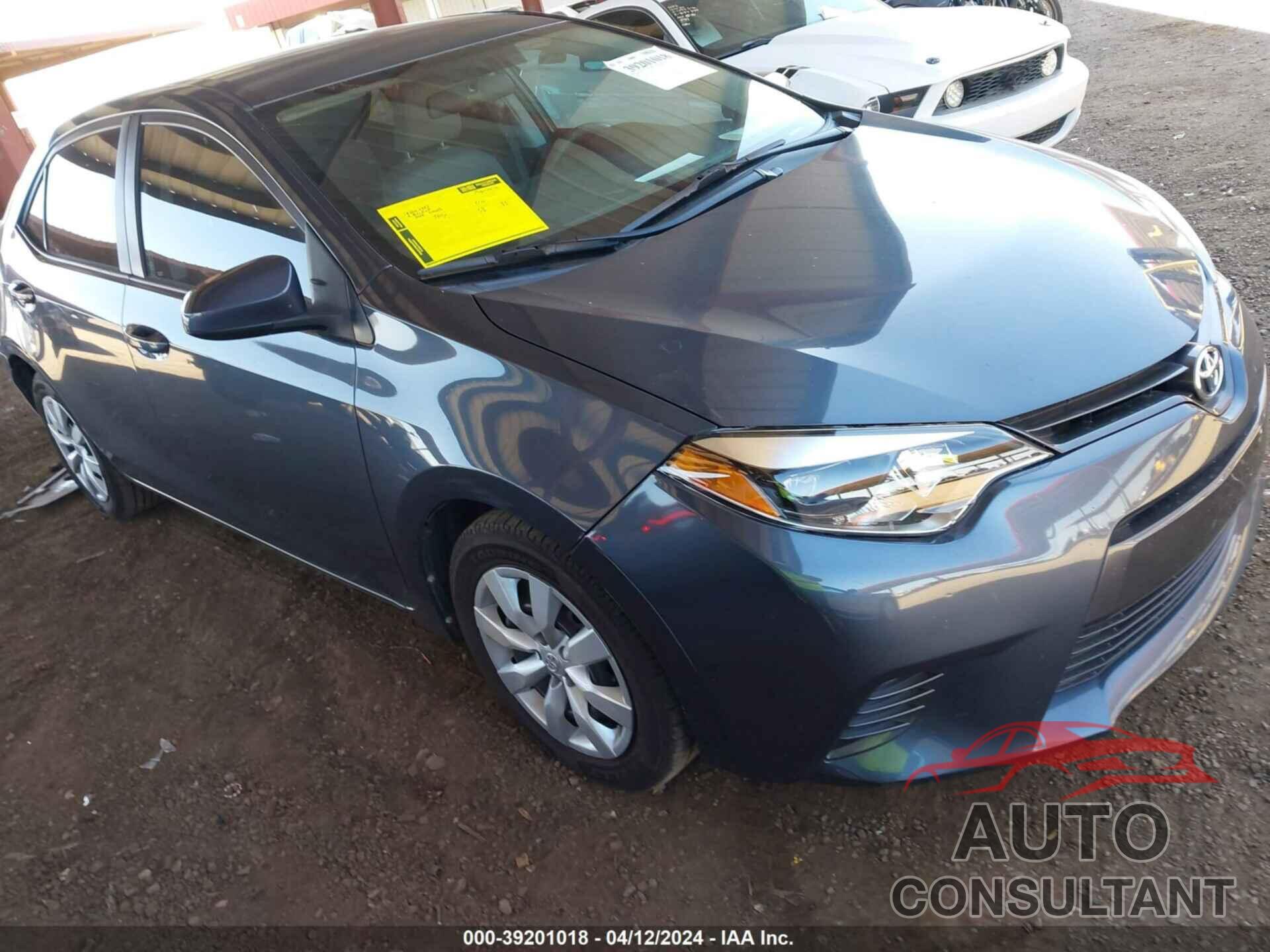 TOYOTA COROLLA 2016 - 5YFBURHE2GP532223