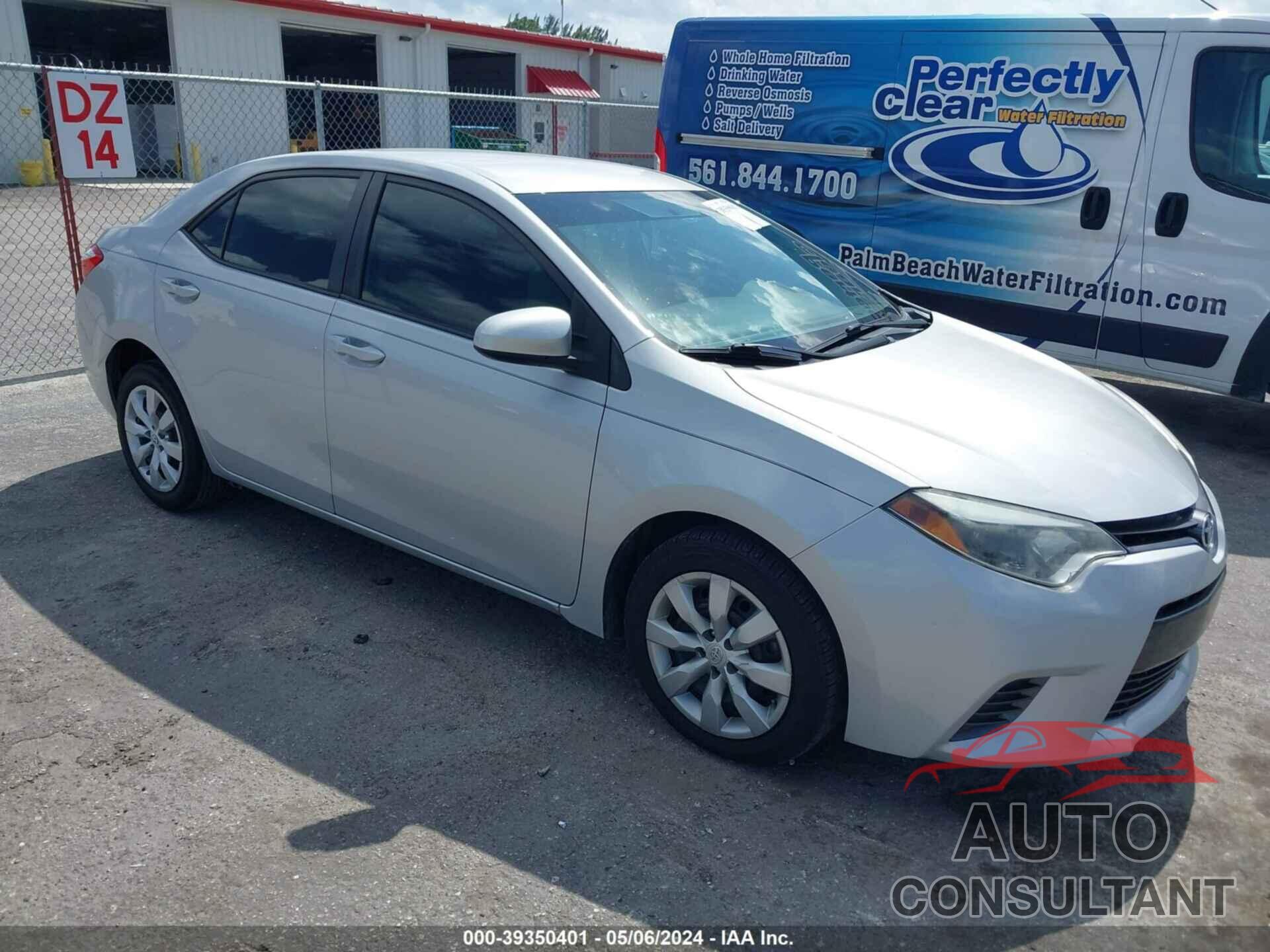 TOYOTA COROLLA 2016 - 2T1BURHE4GC594402