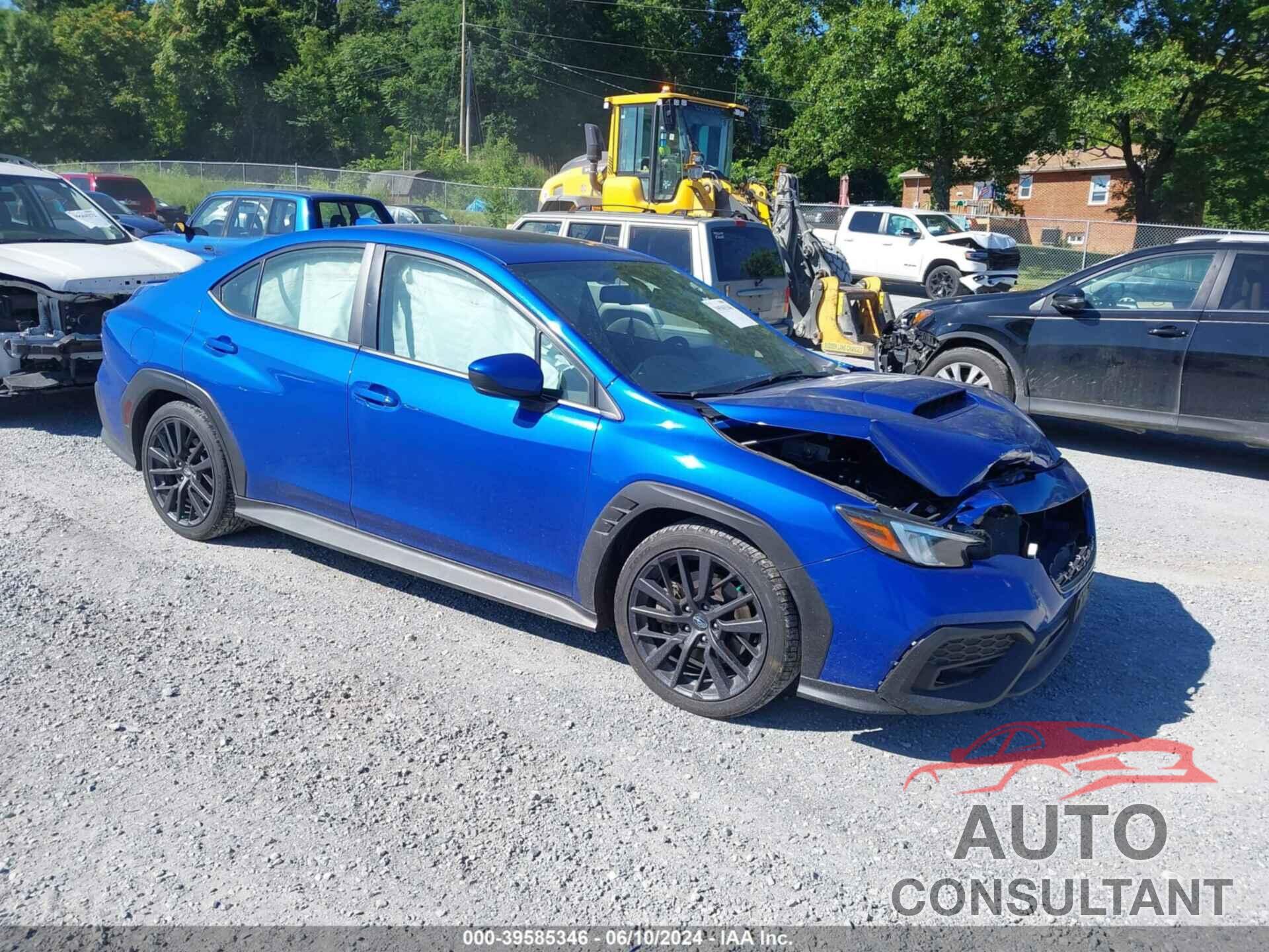 SUBARU WRX 2022 - JF1VBAF66N9032851
