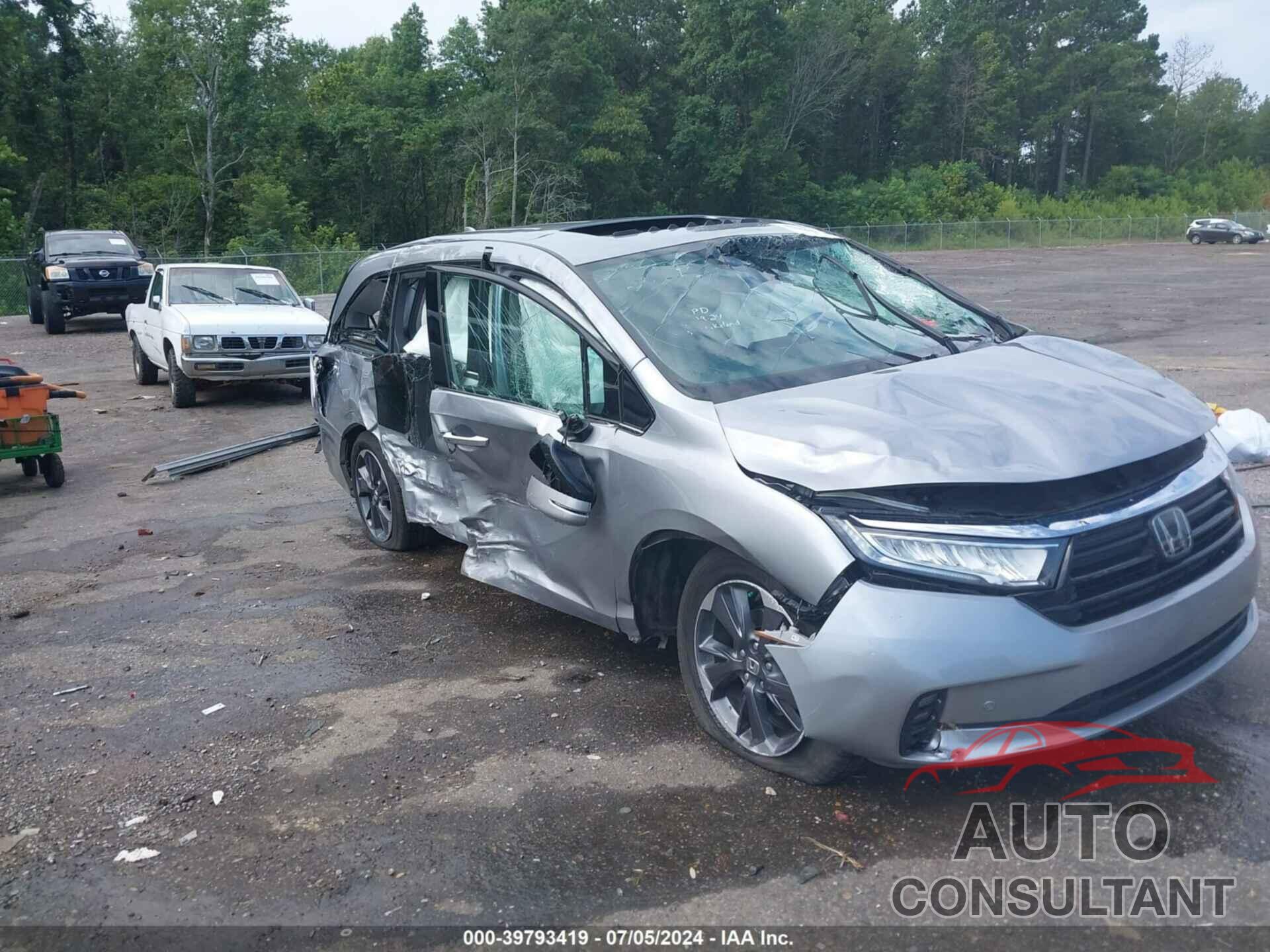 HONDA ODYSSEY 2022 - 5FNRL6H94NB046251