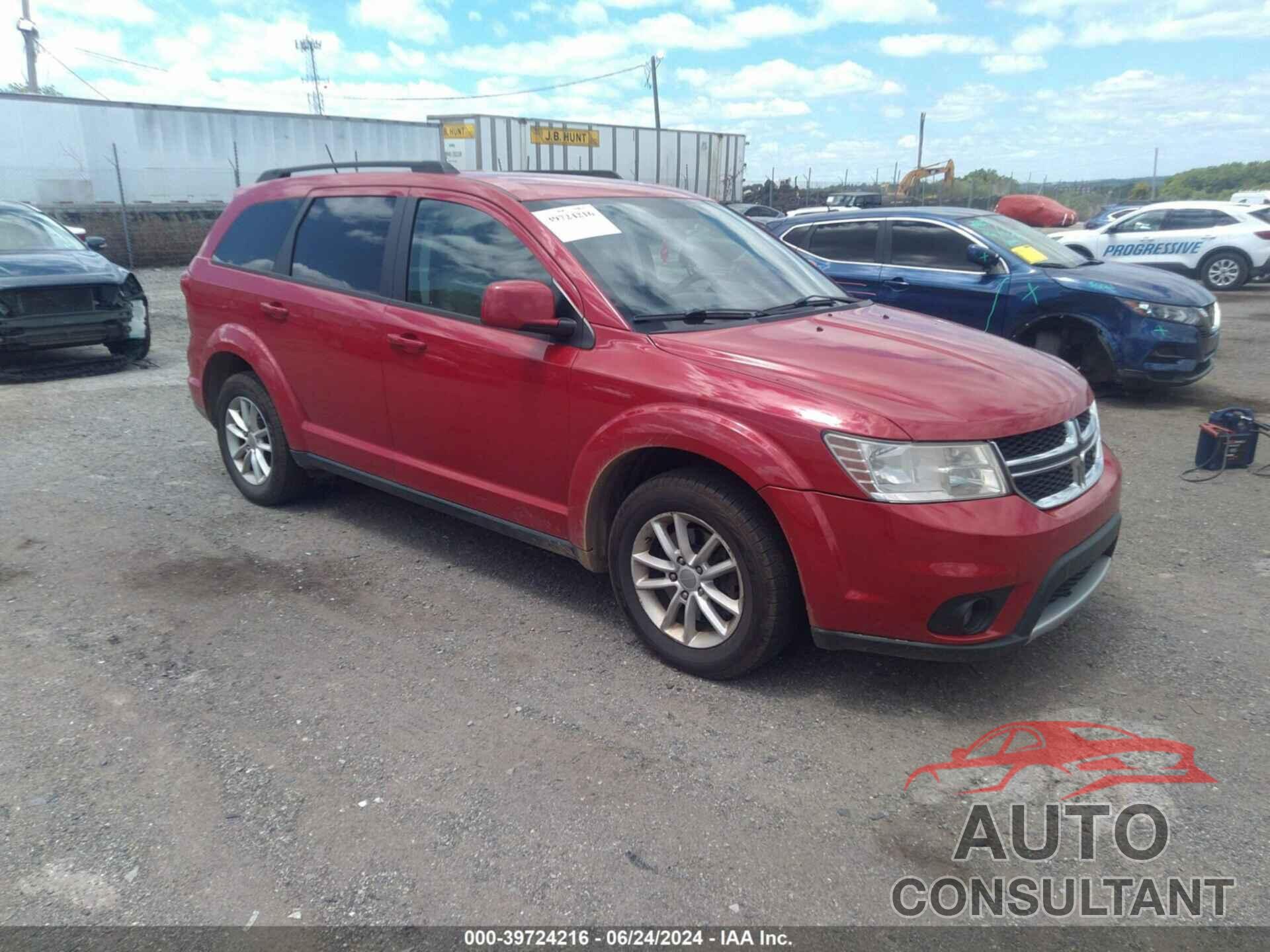 DODGE JOURNEY 2016 - 3C4PDDBG9GT242089