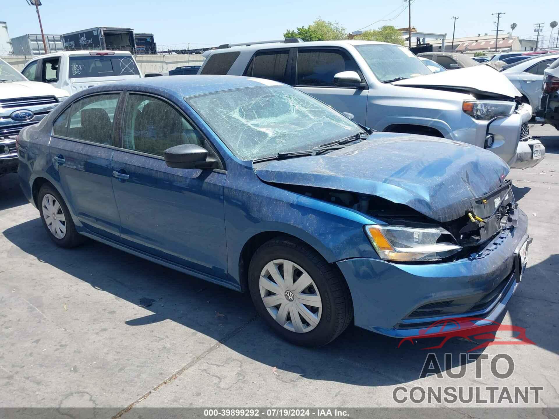 VOLKSWAGEN JETTA 2016 - 3VW267AJ1GM342441