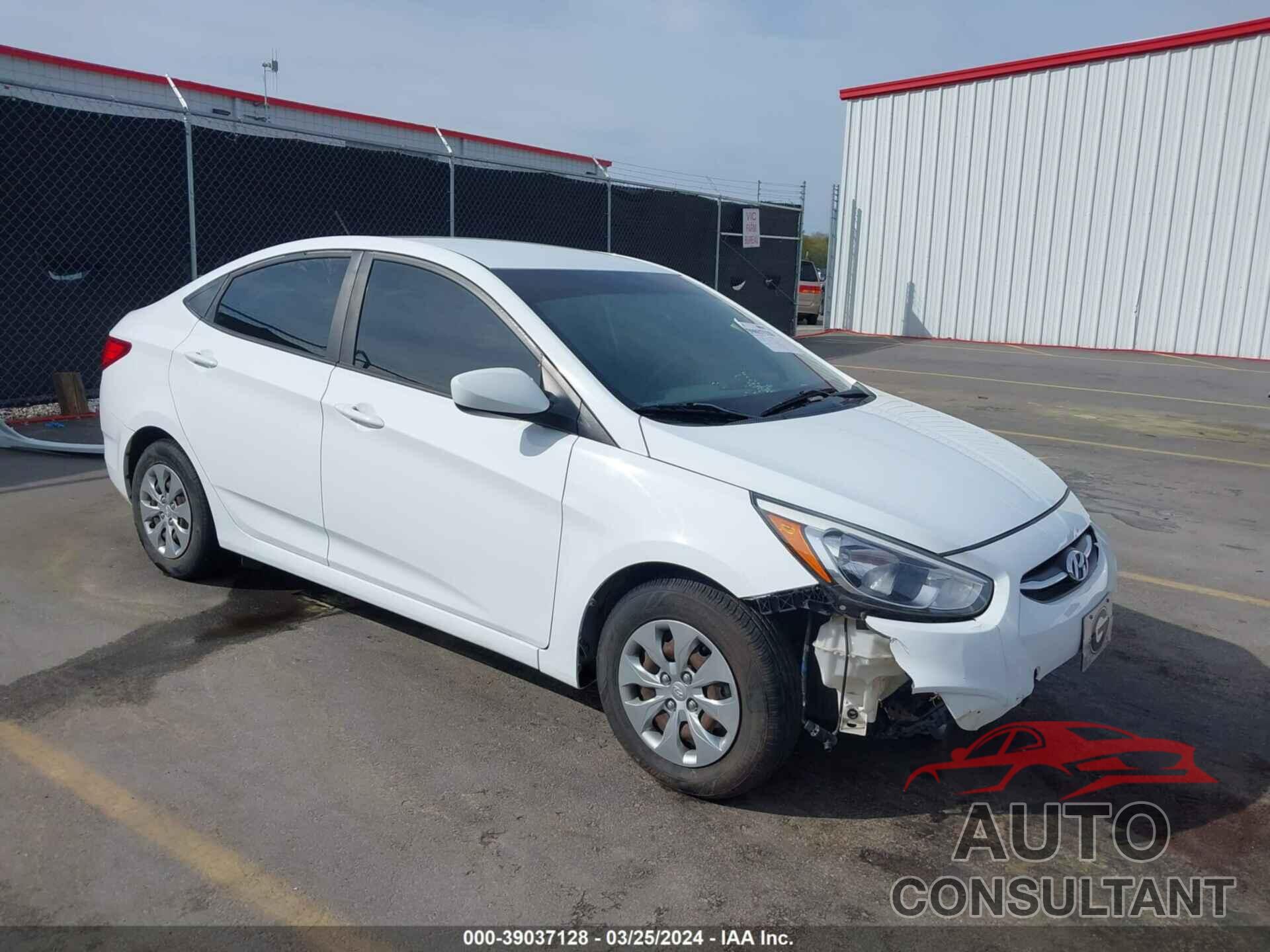 HYUNDAI ACCENT 2017 - KMHCT4AE6HU341683