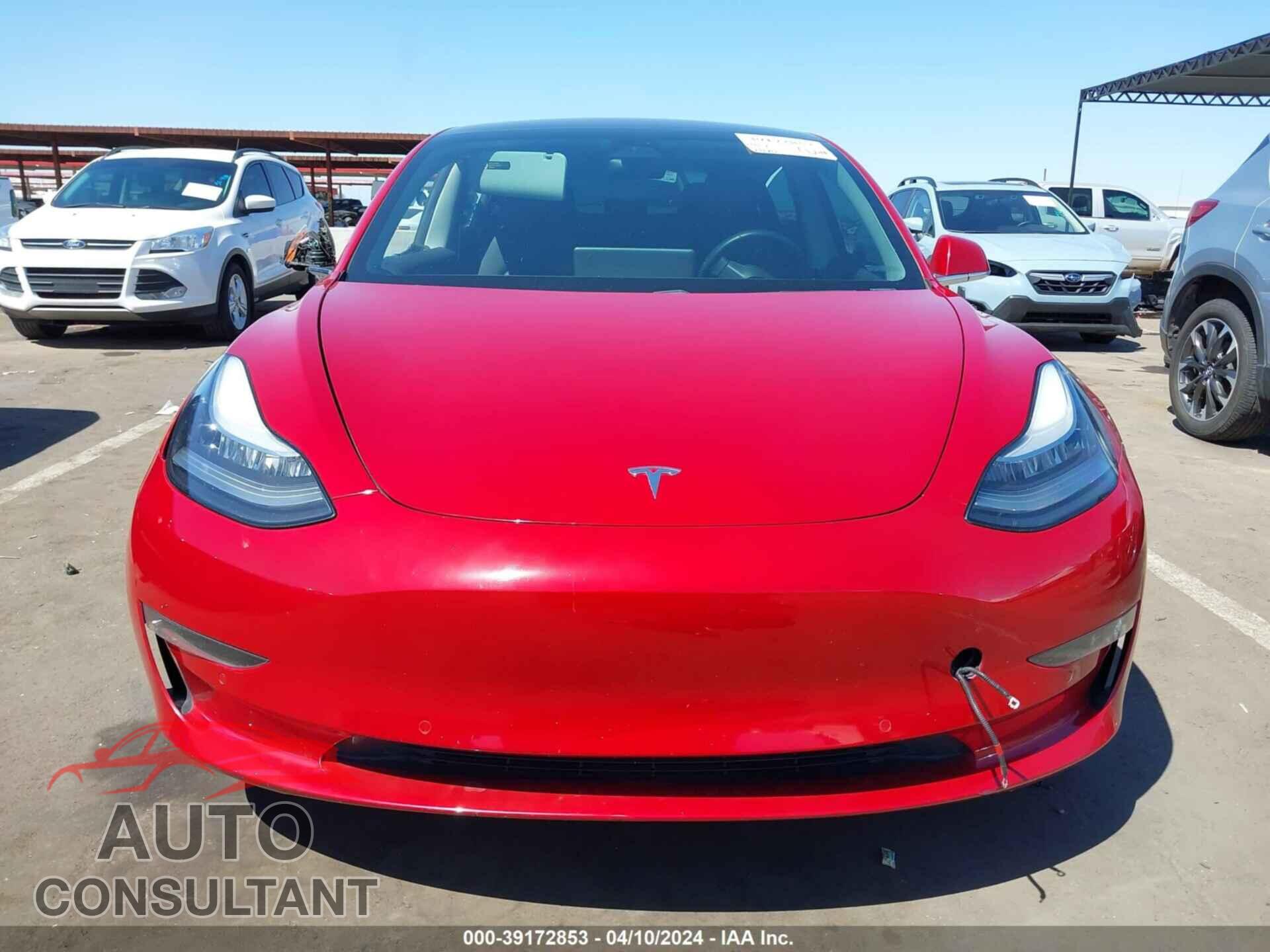 TESLA MODEL 3 2019 - 5YJ3E1EB5KF192101