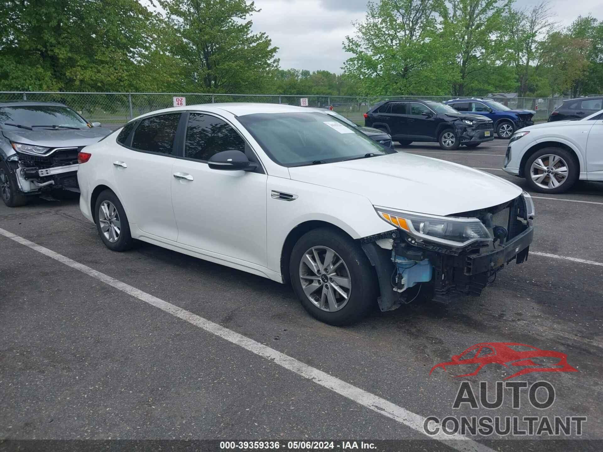 KIA OPTIMA 2016 - KNAGT4L39G5081660