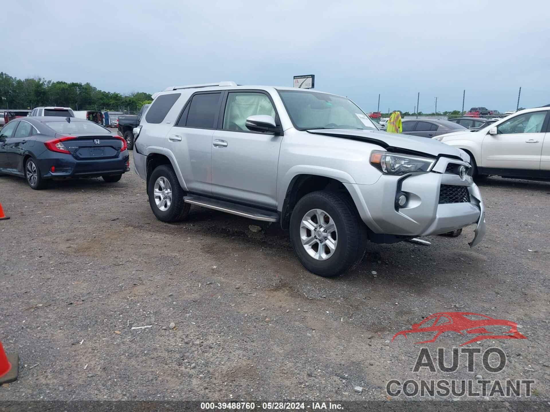 TOYOTA 4RUNNER 2018 - JTEBU5JR6J5501322