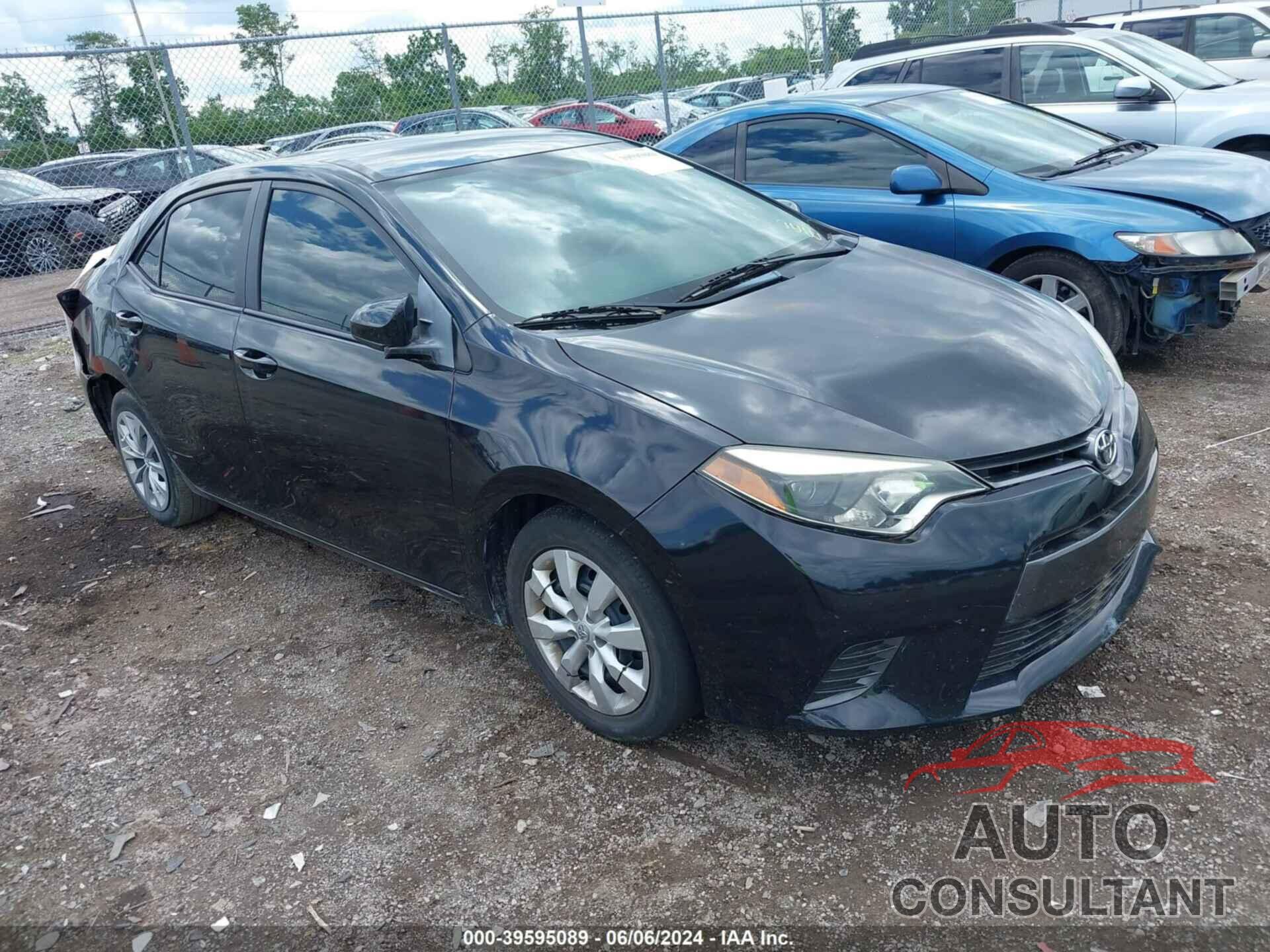 TOYOTA COROLLA 2016 - 2T1BURHE6GC531303