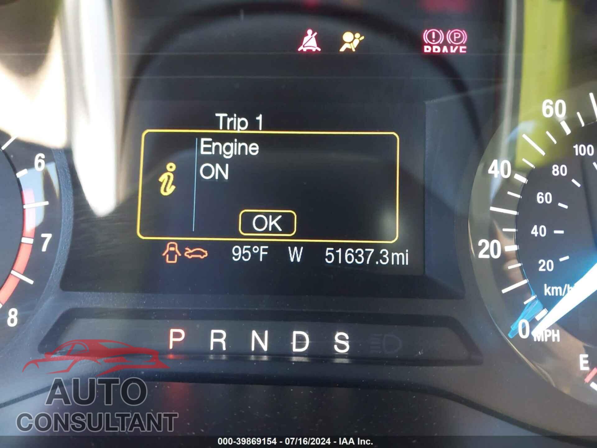 FORD EDGE 2016 - 2FMPK3G96GBC06510