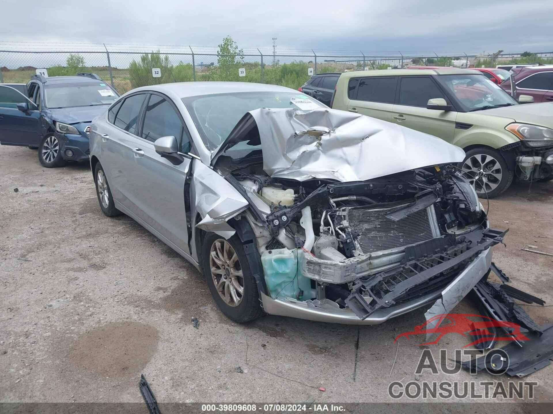 FORD FUSION 2017 - 3FA6P0G7XHR250307