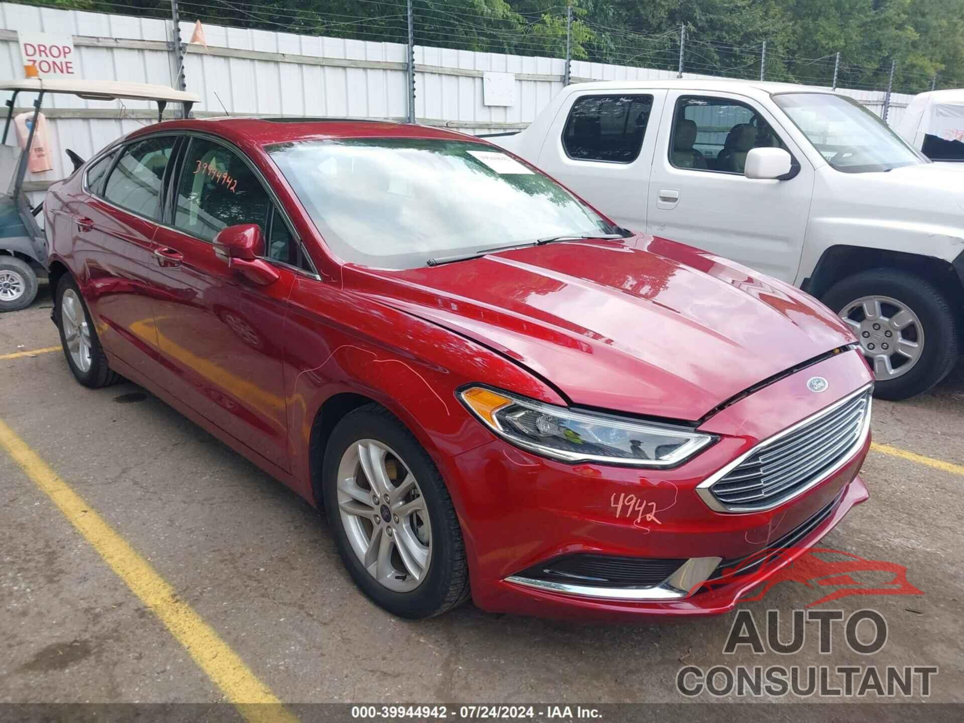 FORD FUSION 2018 - 3FA6P0HD8JR217543