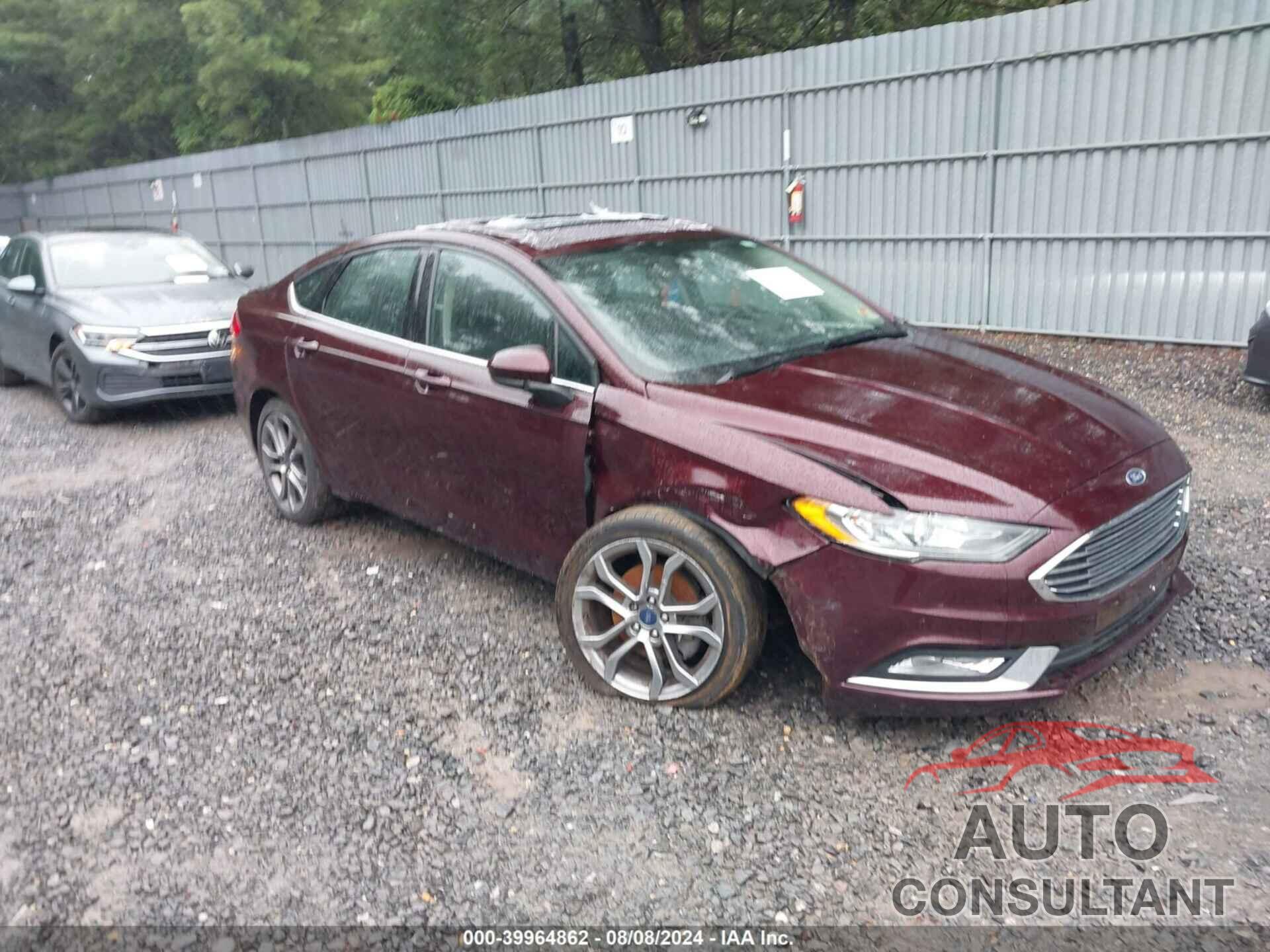 FORD FUSION 2017 - 3FA6P0T93HR256196