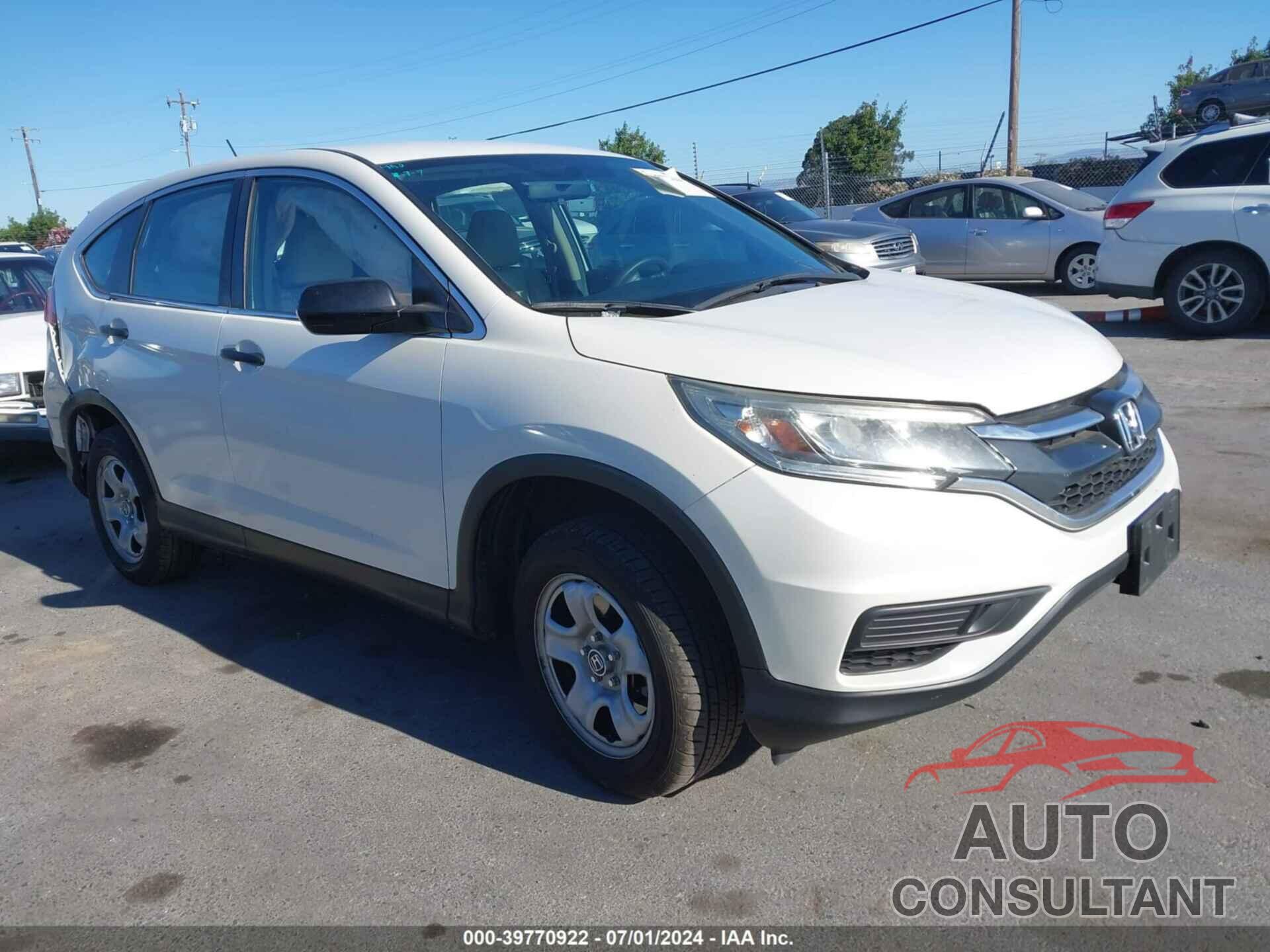 HONDA CR-V 2016 - 5J6RM4H35GL111504