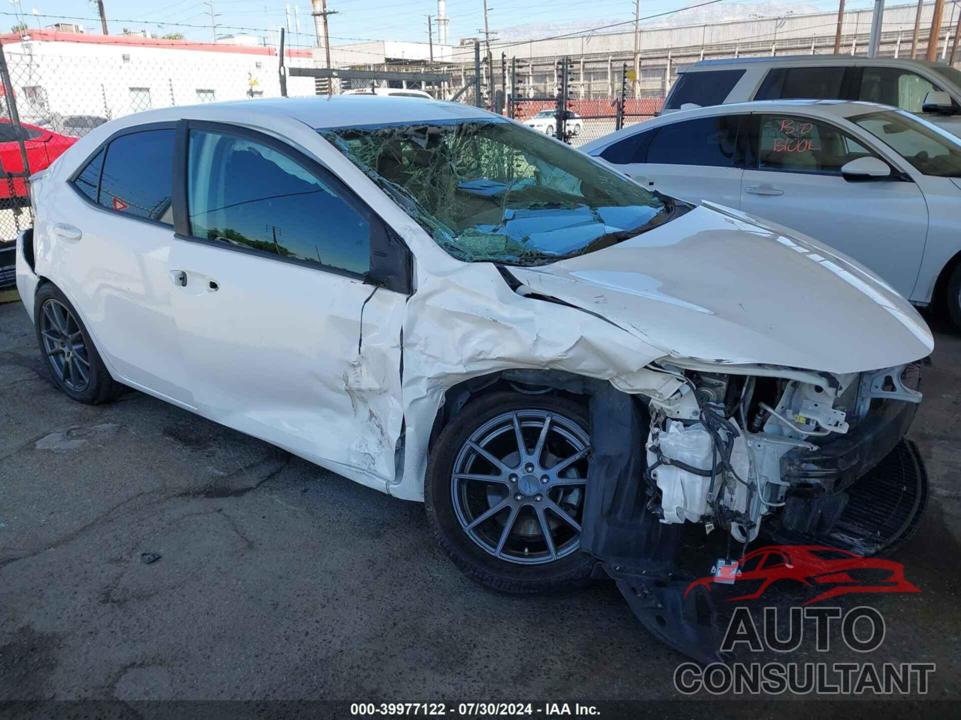 TOYOTA COROLLA 2016 - 2T1BURHE5GC502729