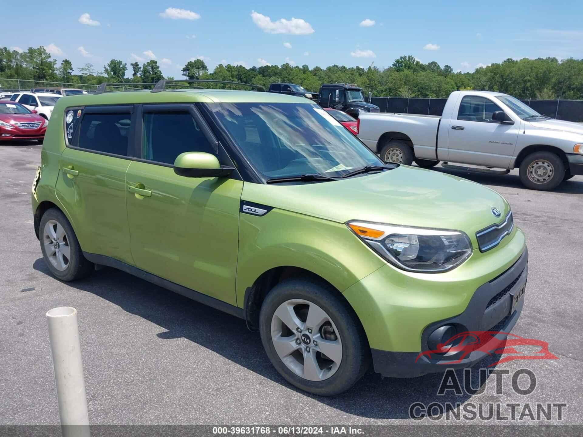 KIA SOUL 2018 - KNDJN2A29J7890928