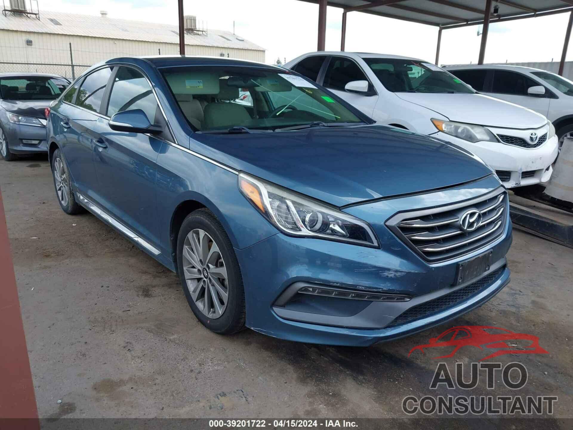 HYUNDAI SONATA 2017 - 5NPE34AF5HH570792