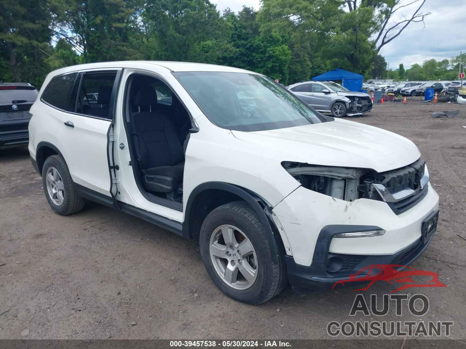 HONDA PILOT 2019 - 5FNYF6H17KB017576