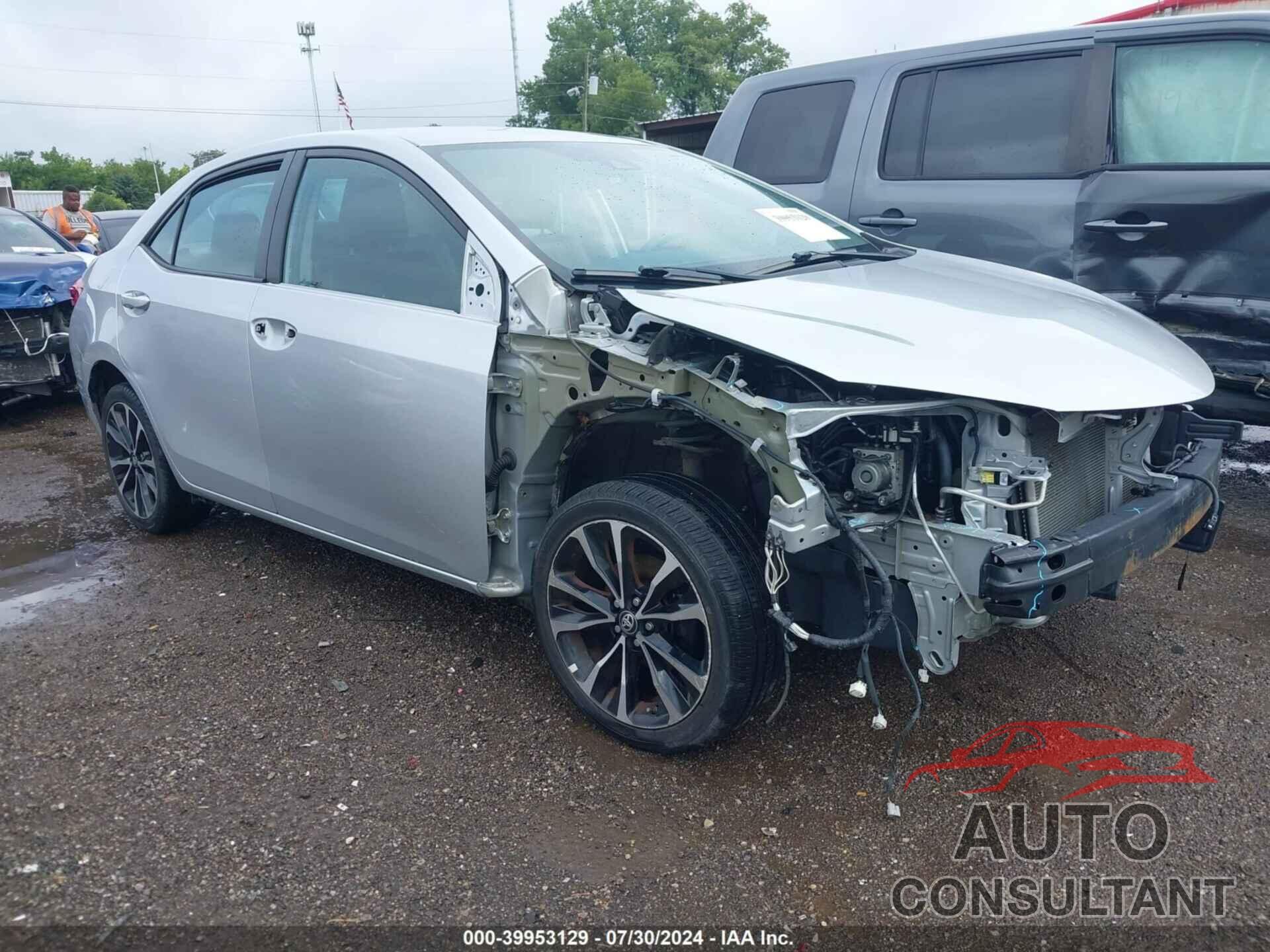 TOYOTA COROLLA 2017 - 2T1BURHE9HC831452