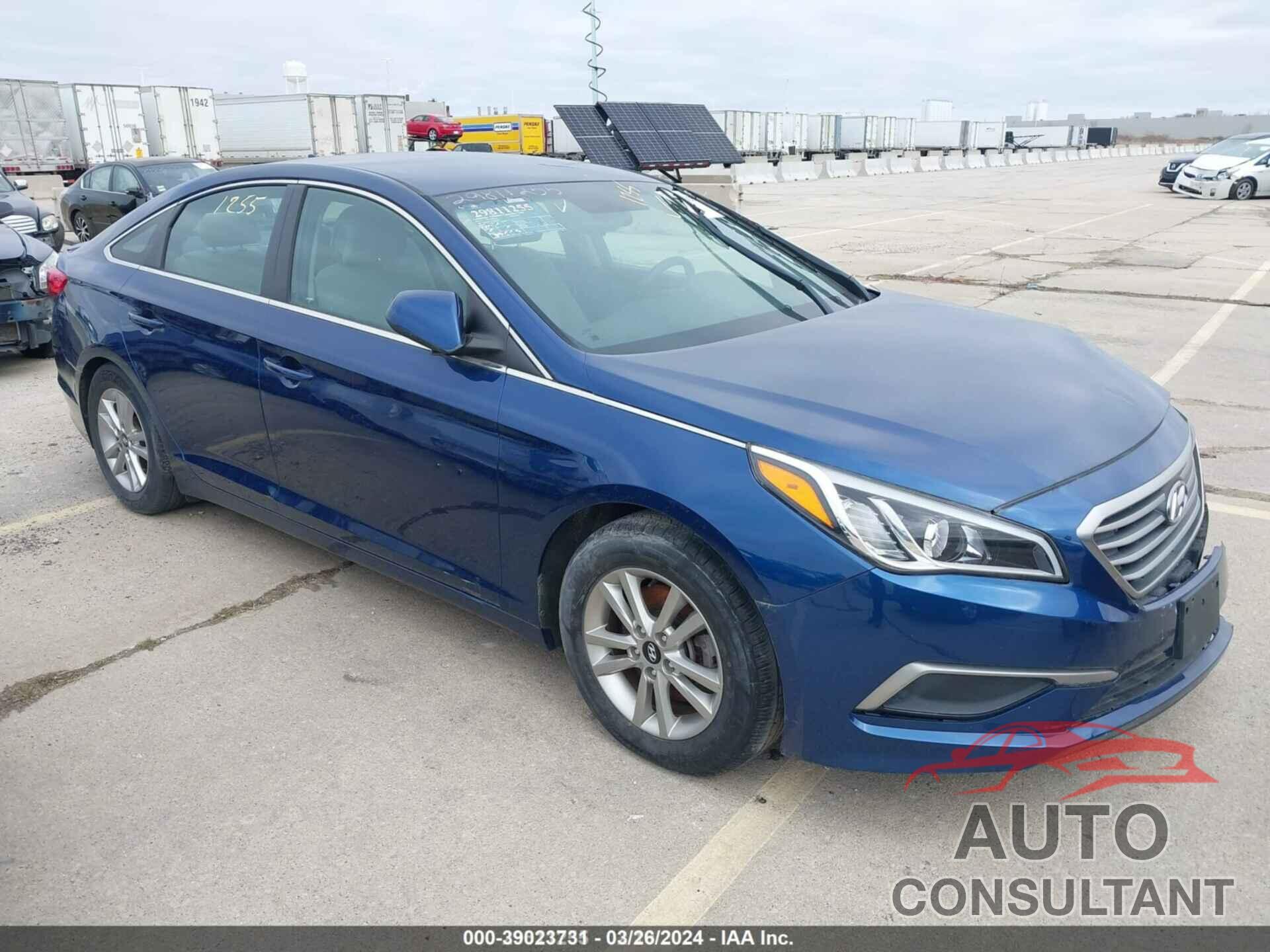 HYUNDAI SONATA 2017 - 5NPE24AF7HH540860